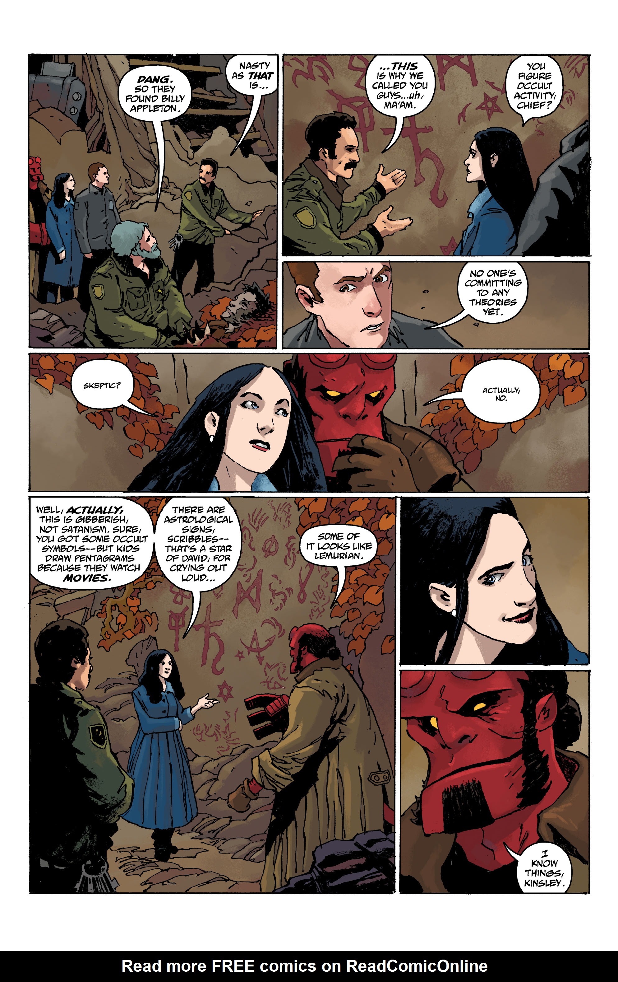 Read online Hellboy and the B.P.R.D.: The Beast of Vargu and Others comic -  Issue # TPB (Part 1) - 35