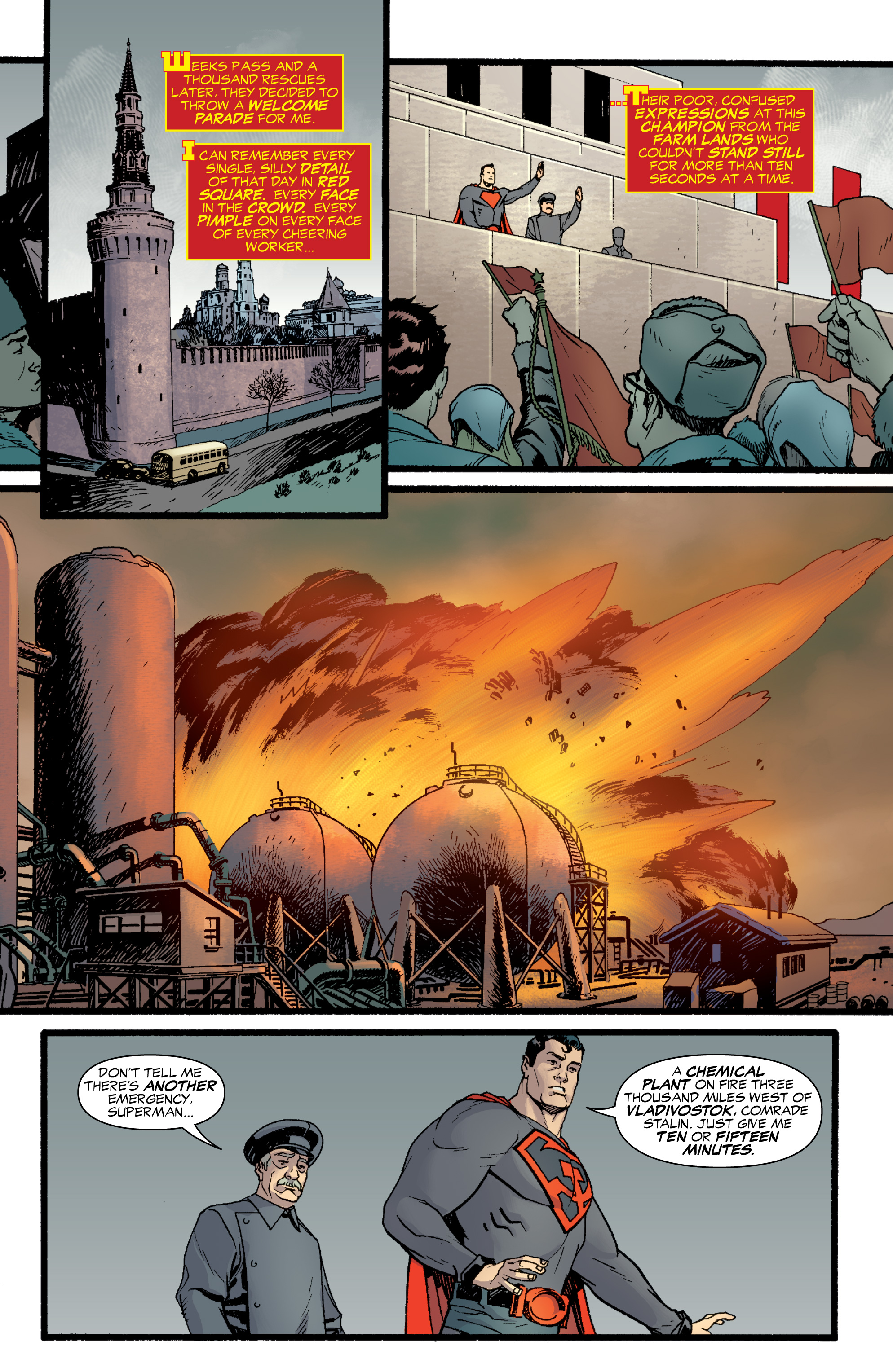 Read online Superman: Red Son comic -  Issue #1 - 19