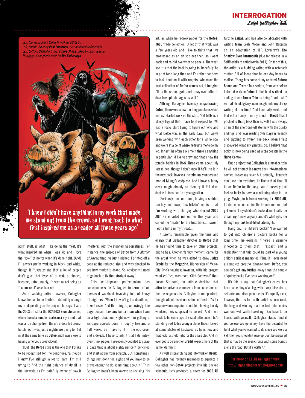 Read online Judge Dredd Megazine (Vol. 5) comic -  Issue #303 - 35