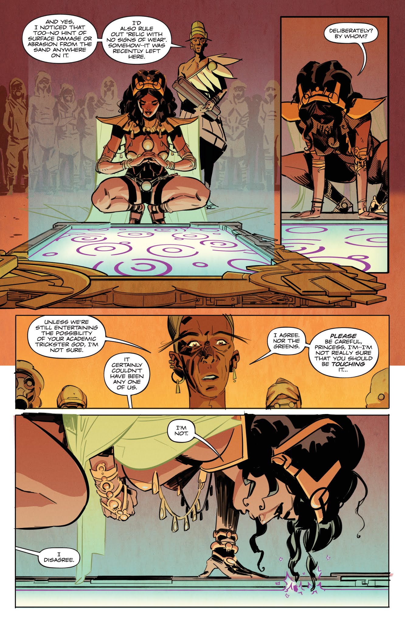 Read online Barbarella/Dejah Thoris comic -  Issue #1 - 20