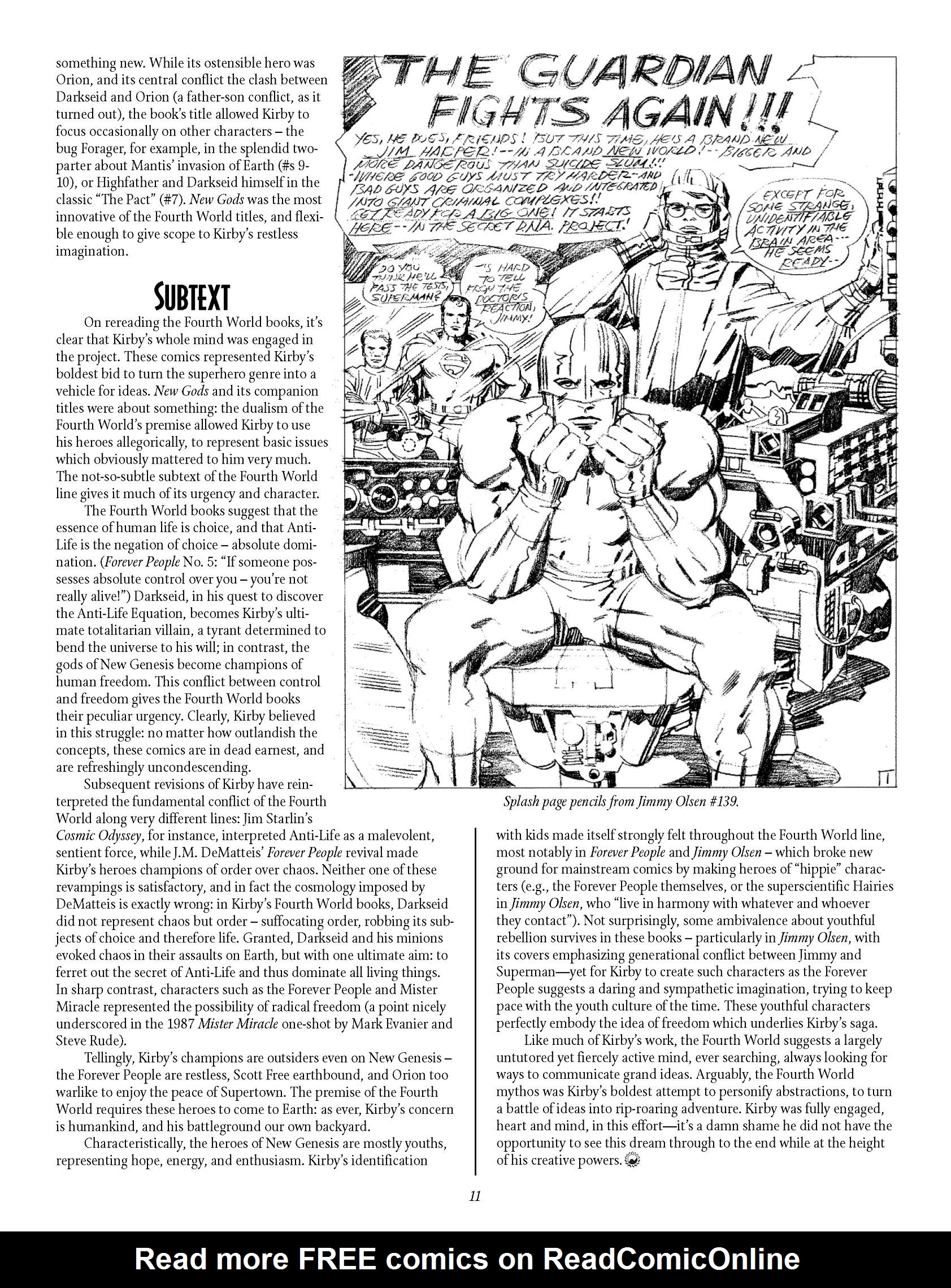 Read online The Jack Kirby Collector comic -  Issue #6 - 11