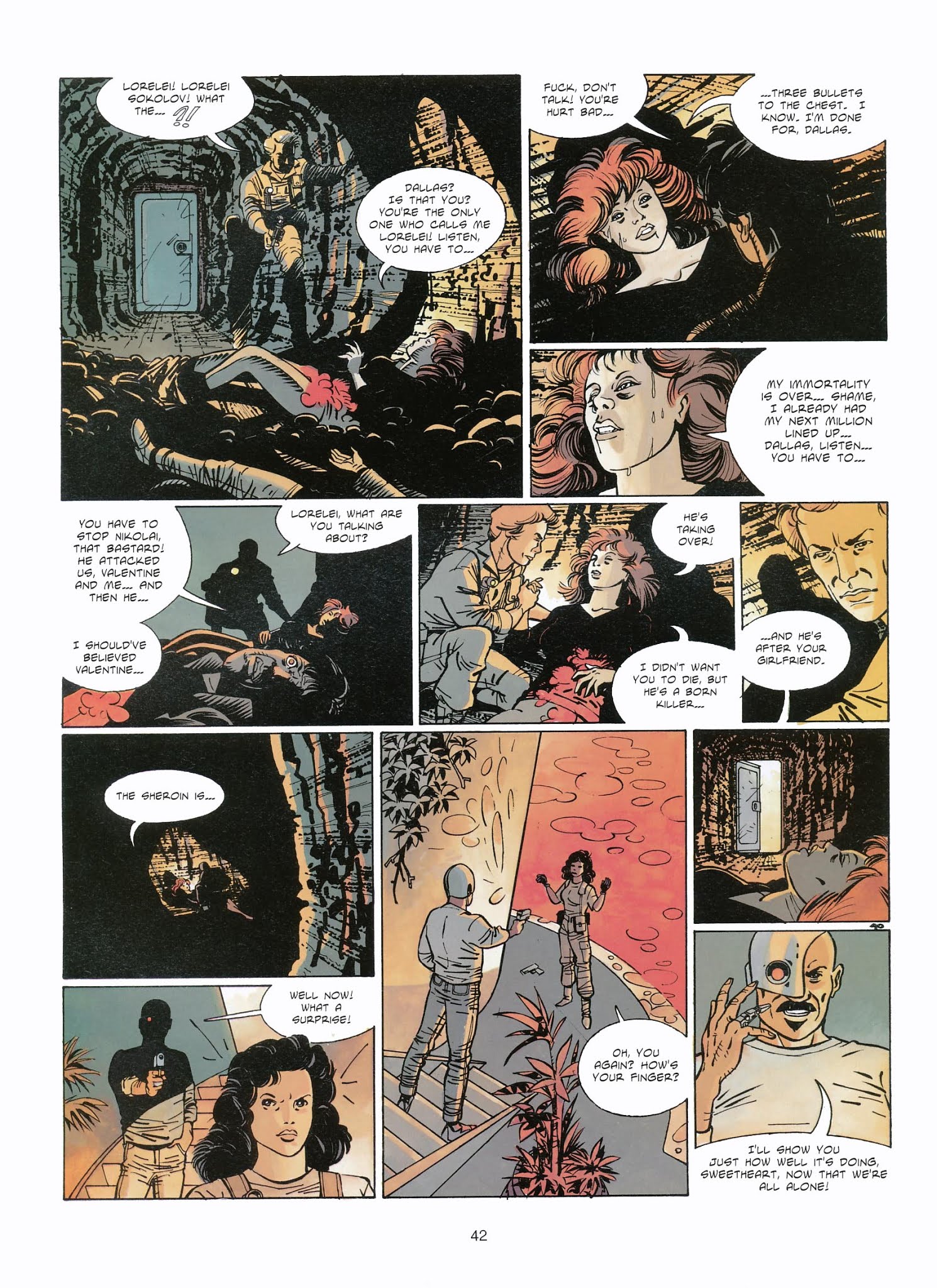 Read online Dallas Barr comic -  Issue #2 - 42