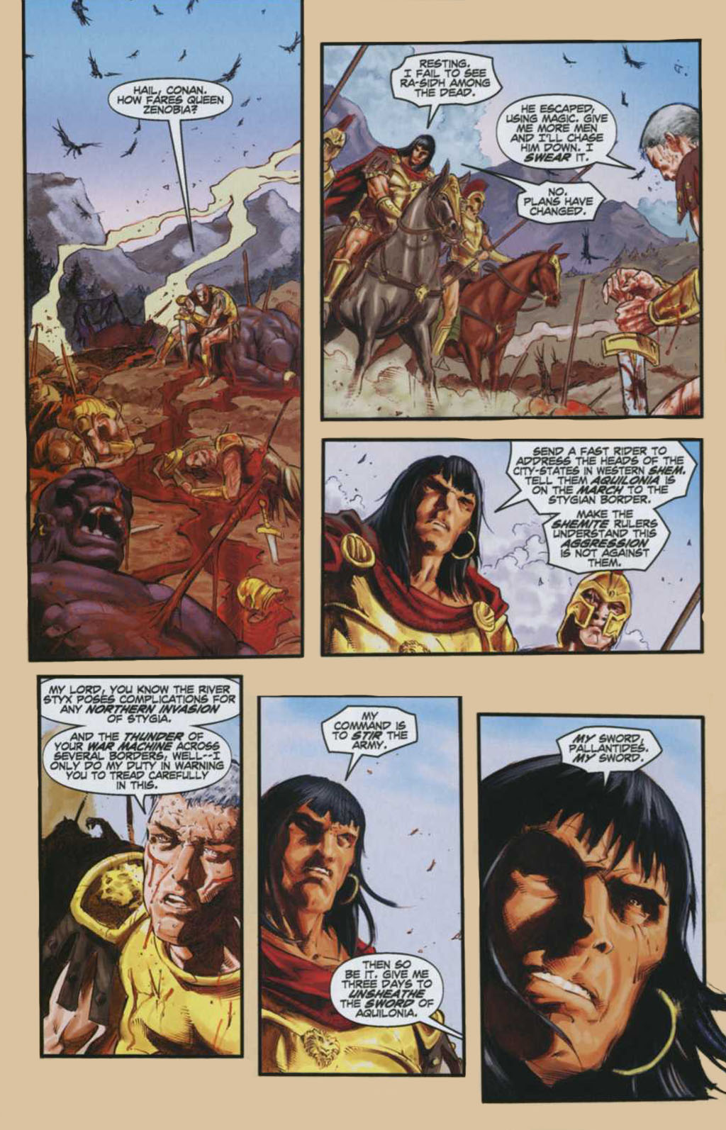Read online Conan and the Midnight God comic -  Issue #1 - 23