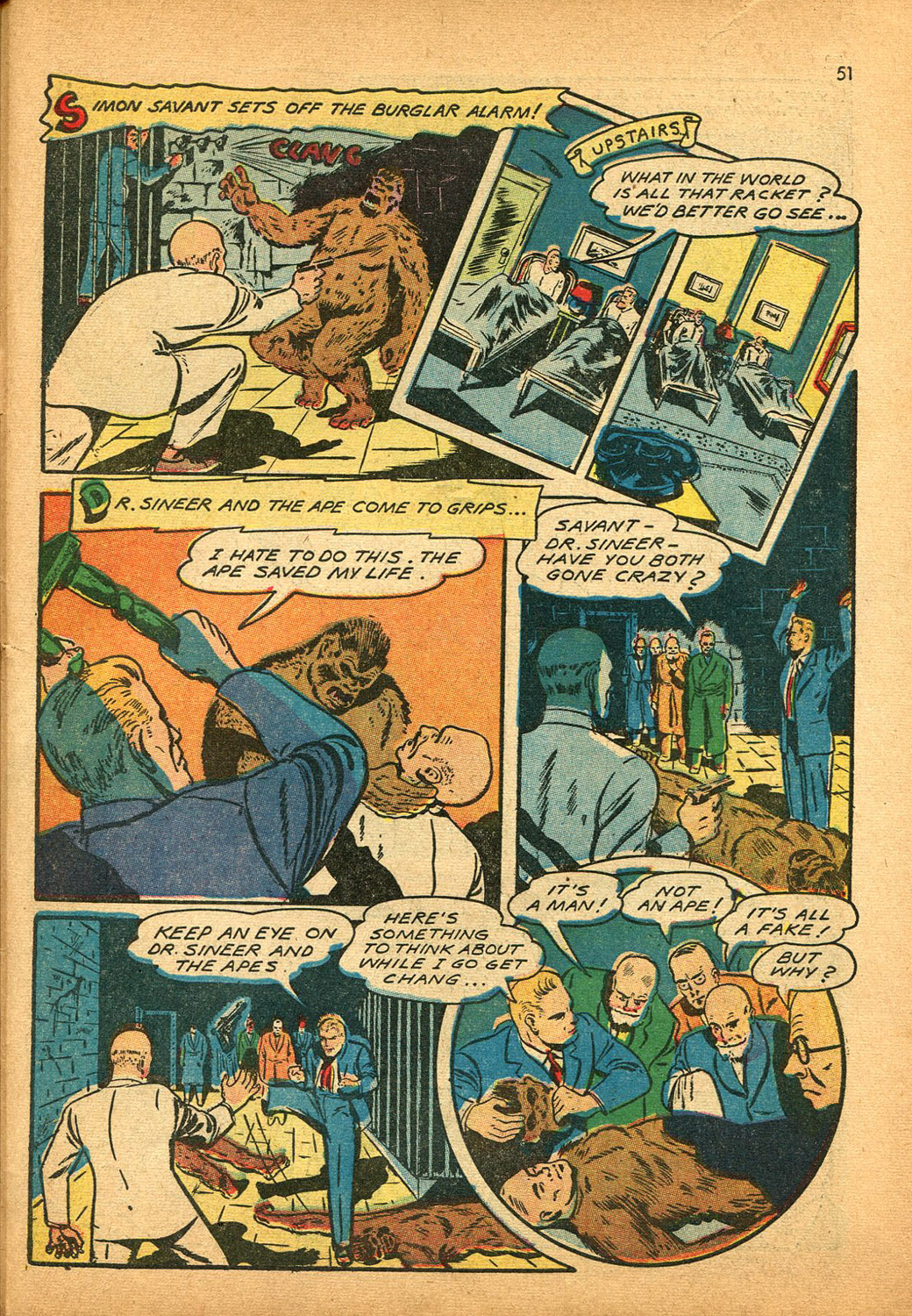 Read online Super-Magician Comics comic -  Issue #9 - 50