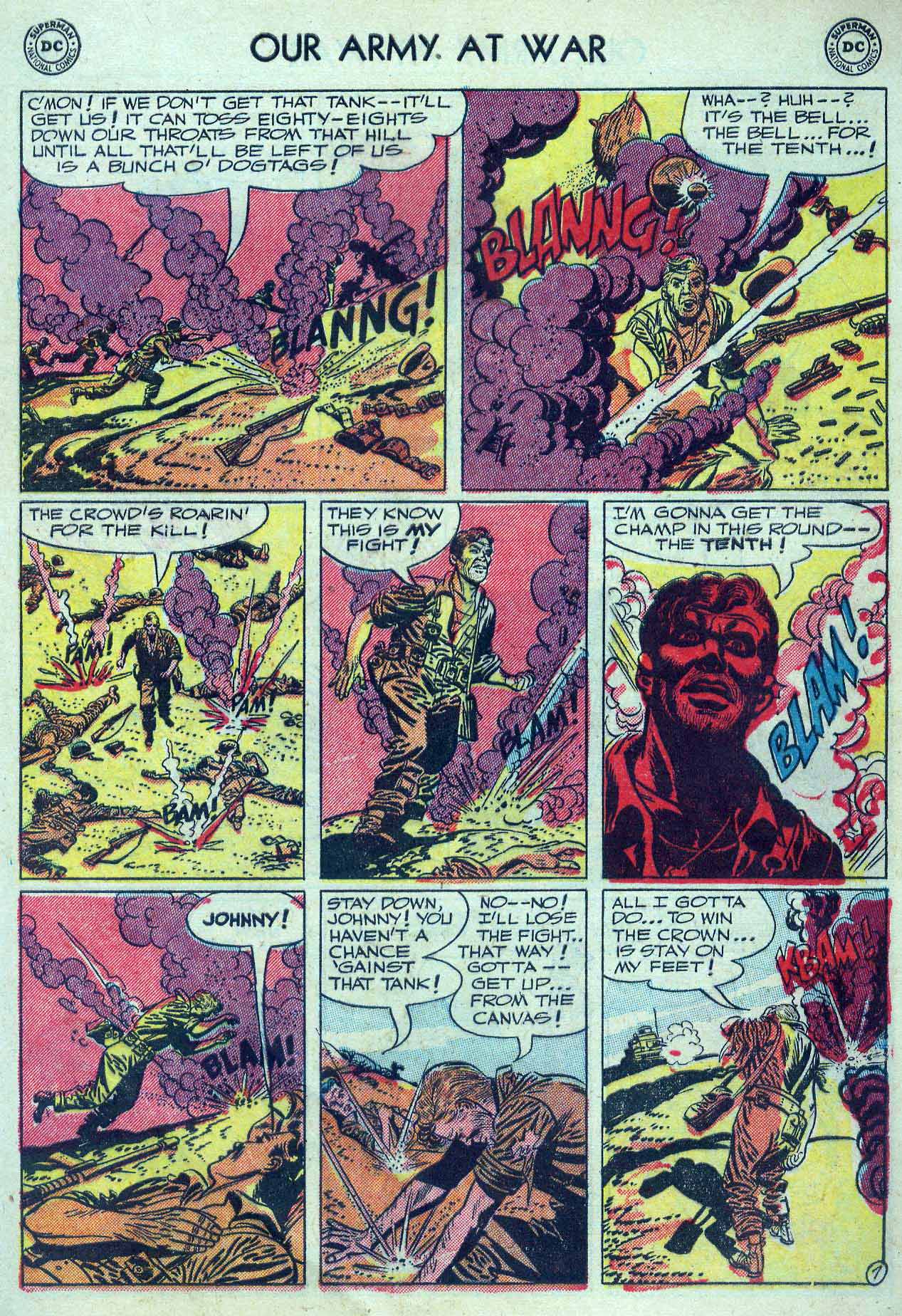 Read online Our Army at War (1952) comic -  Issue #2 - 9