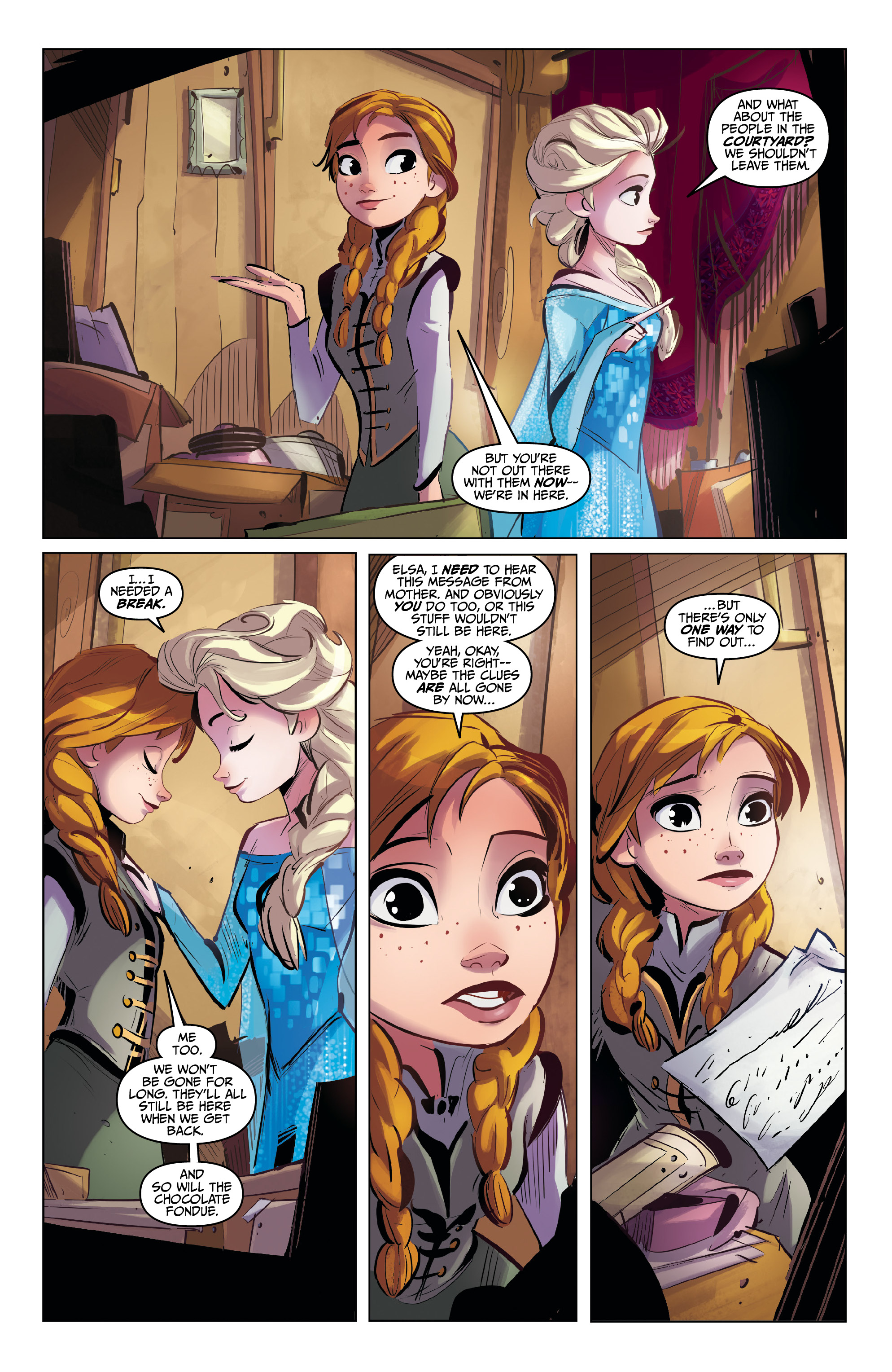 Read online Disney Frozen: True Treasure comic -  Issue #1 - 16