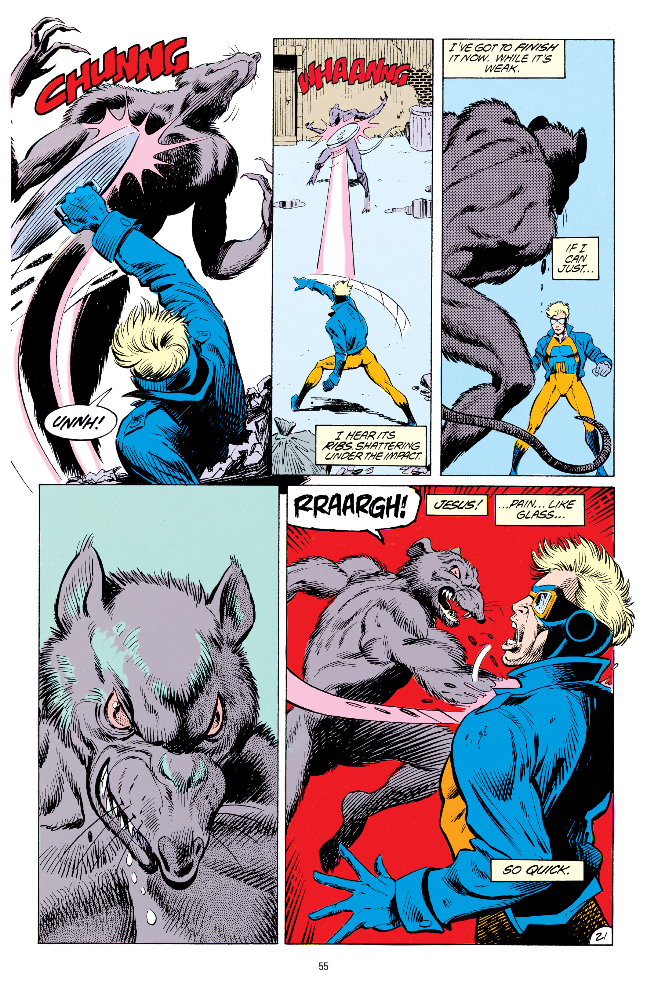 Read online Animal Man (1988) comic -  Issue # _ by Grant Morrison 30th Anniversary Deluxe Edition Book 1 (Part 1) - 56