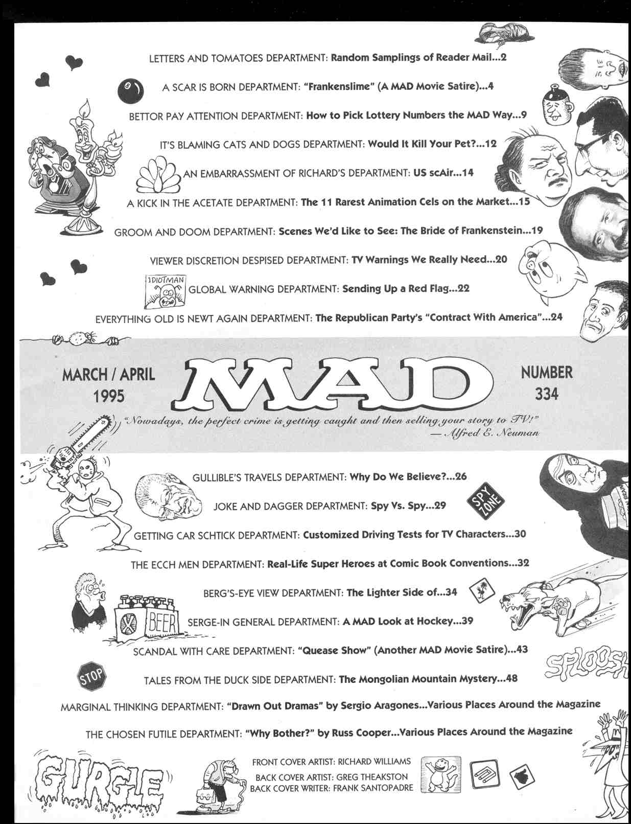 Read online MAD comic -  Issue #334 - 3