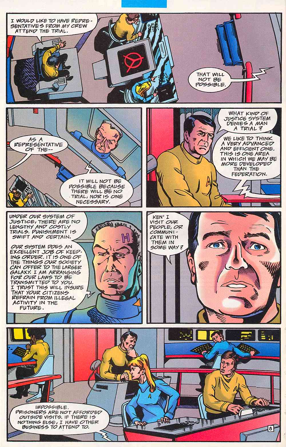 Read online Star Trek (1989) comic -  Issue #76 - 9