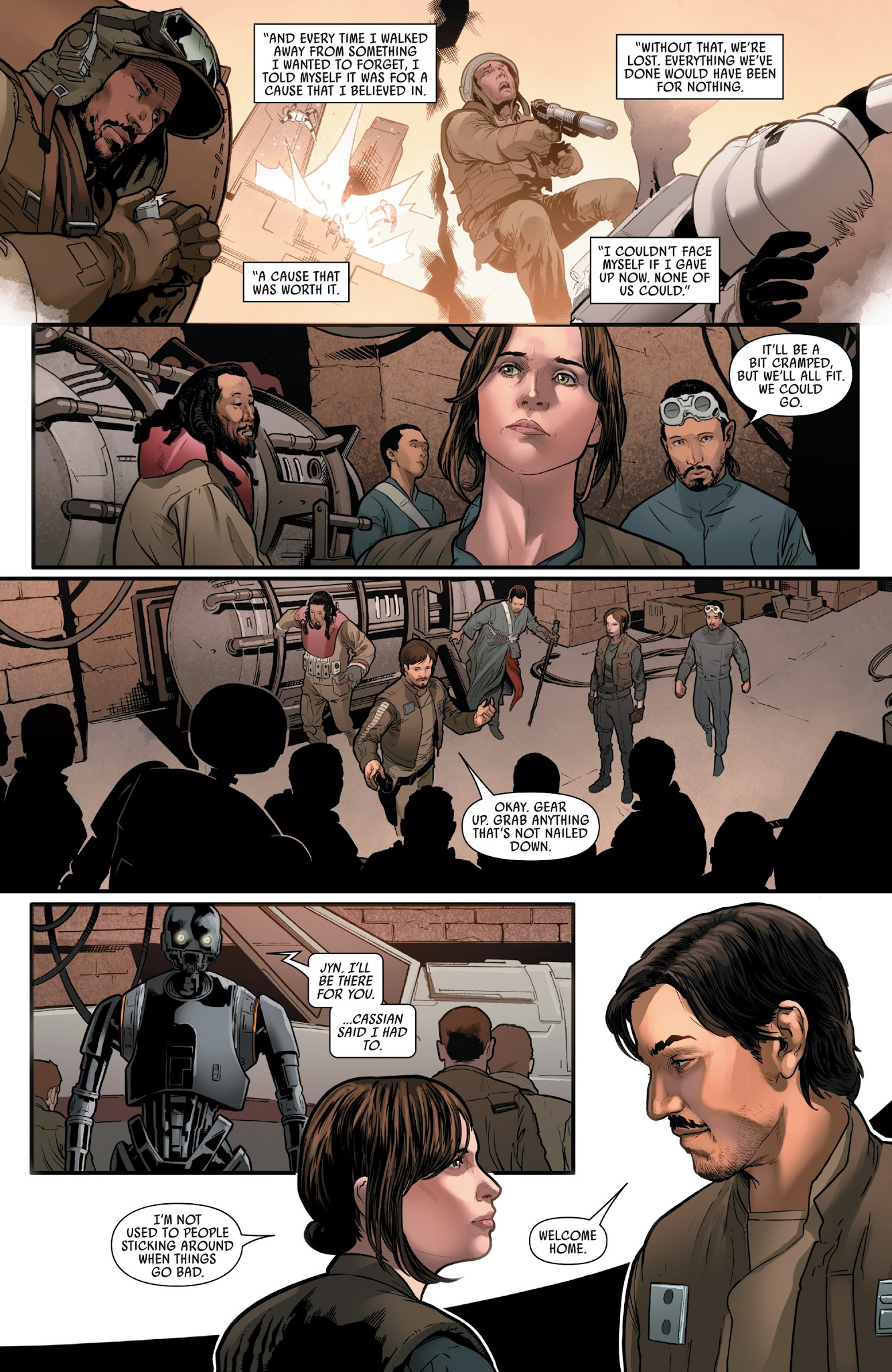 Read online Star Wars: Rogue One Adaptation comic -  Issue # _TPB - 101