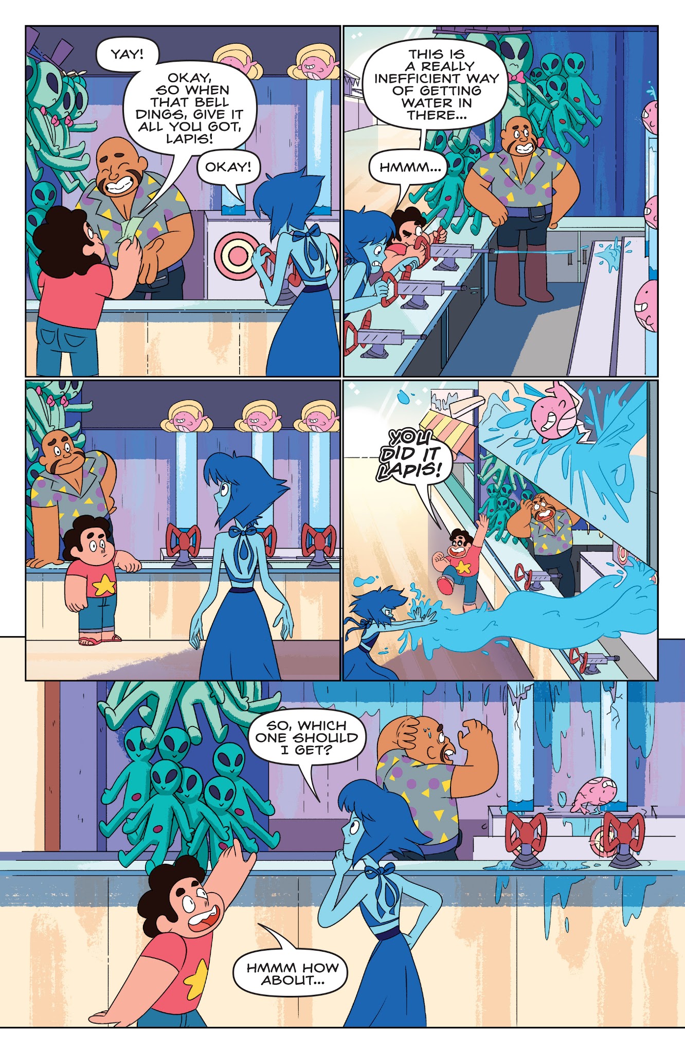 Read online Steven Universe Ongoing comic -  Issue #13 - 14