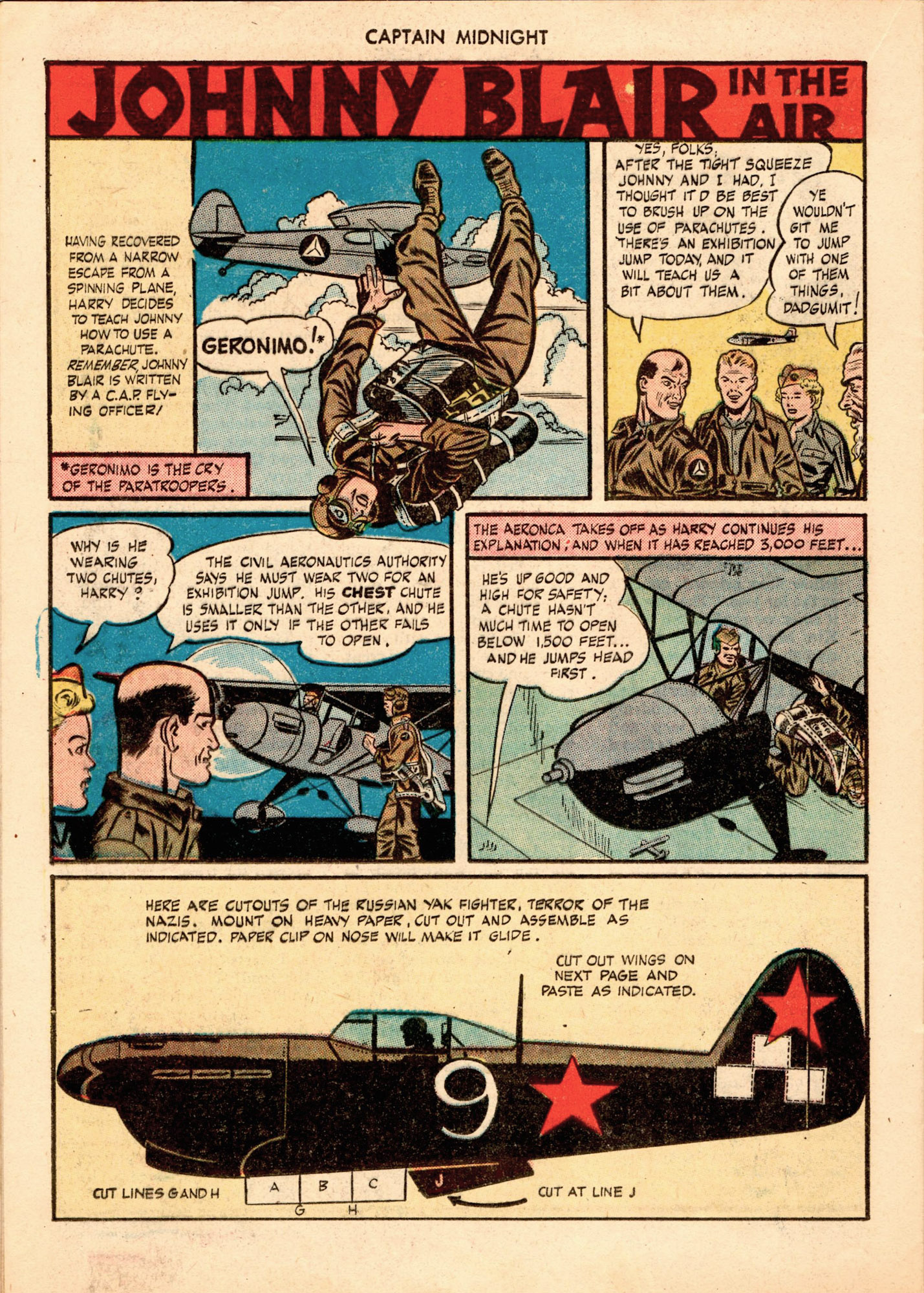 Read online Captain Midnight (1942) comic -  Issue #34 - 24