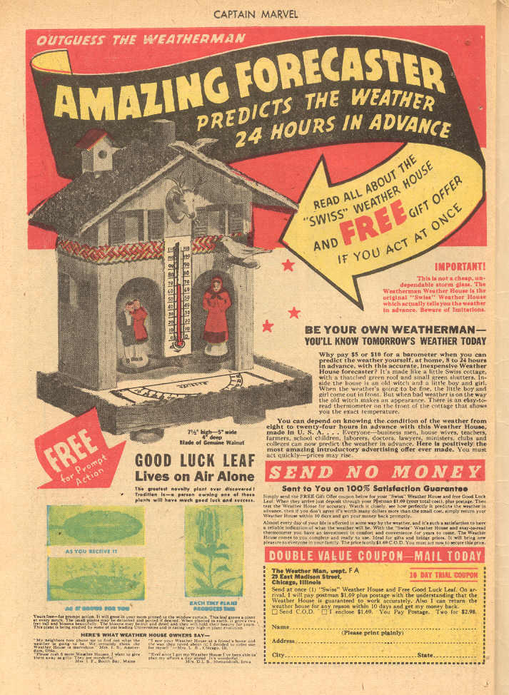 Read online Captain Marvel Adventures comic -  Issue #33 - 58