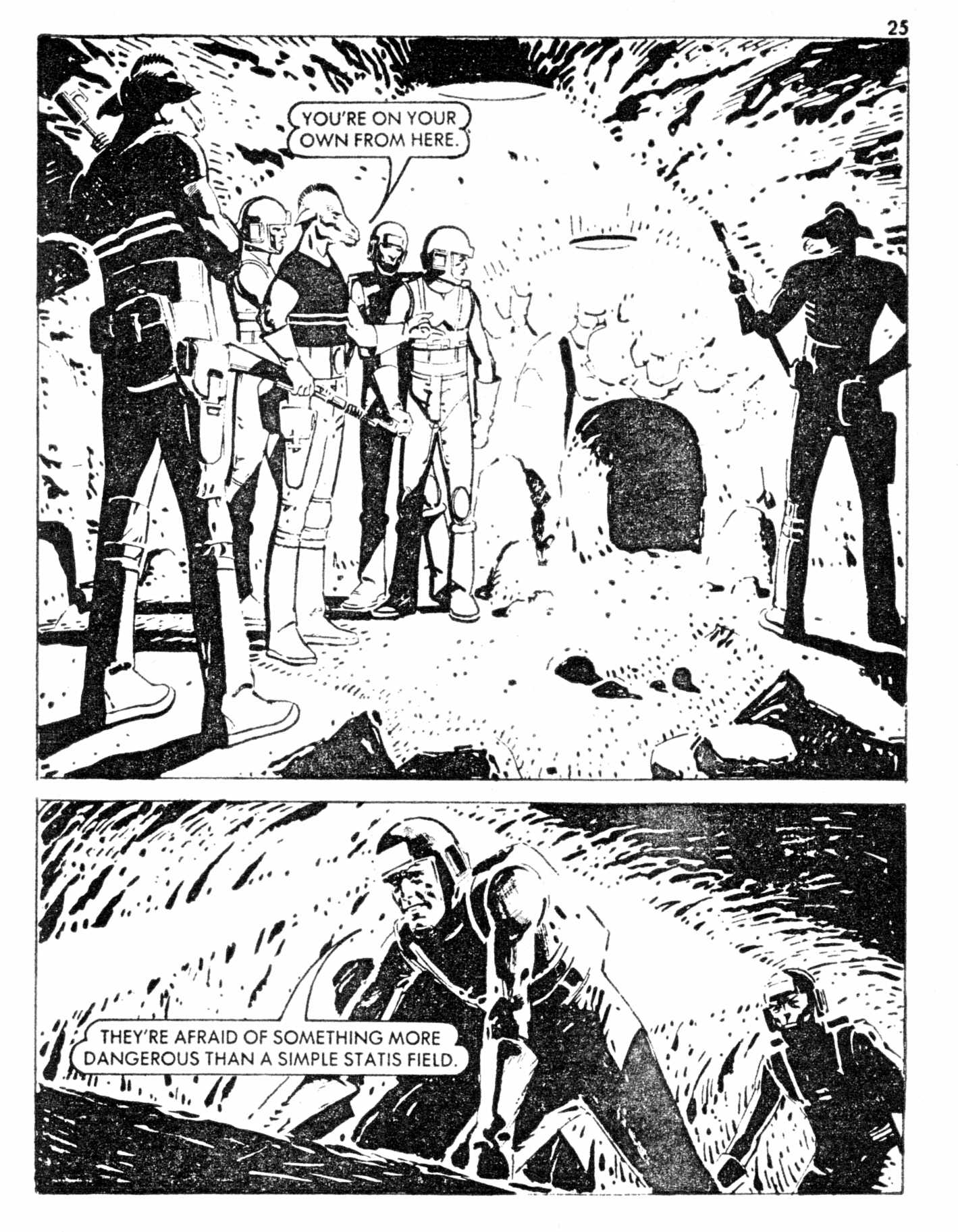 Read online Starblazer comic -  Issue #145 - 25