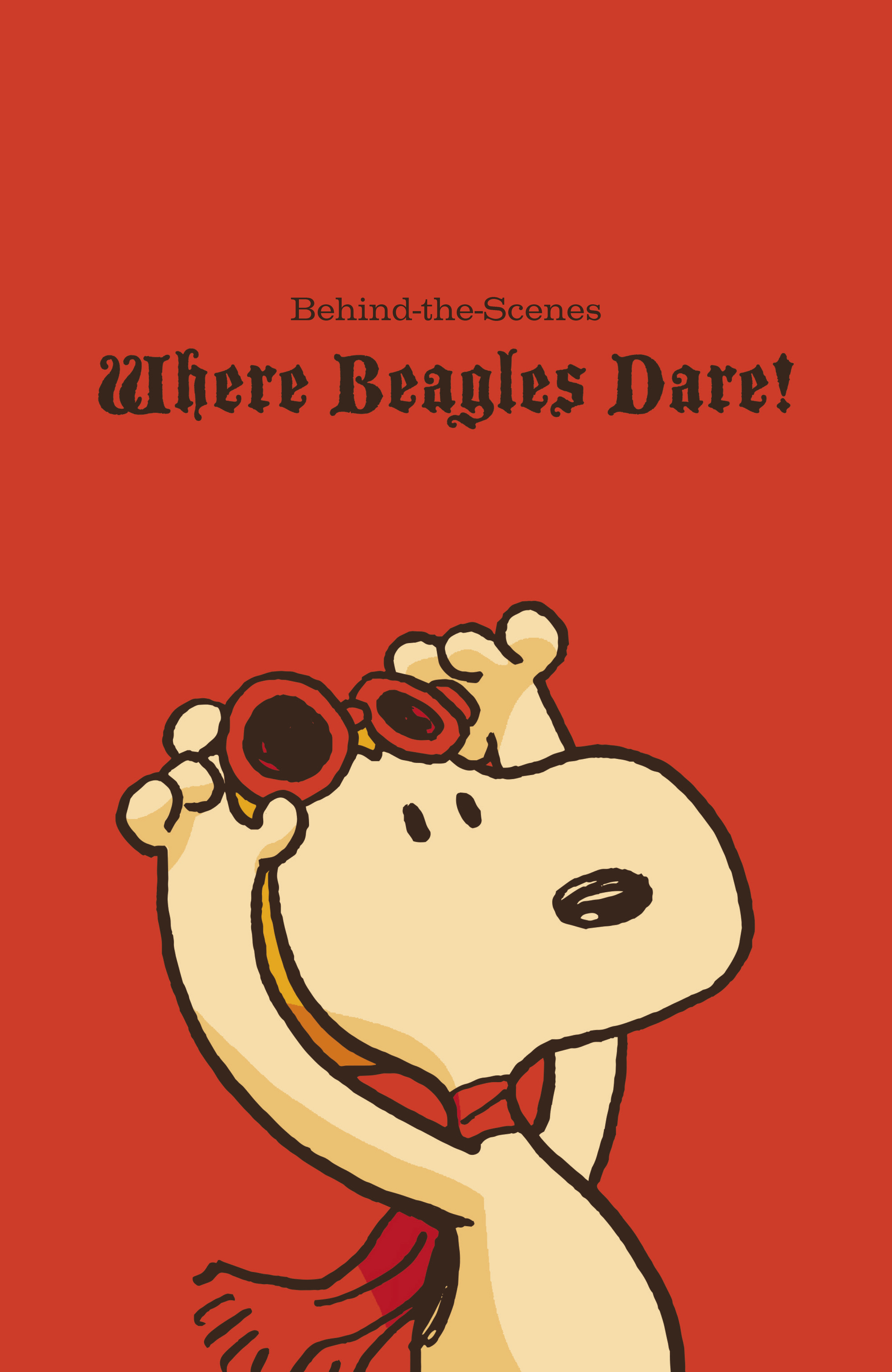 Read online Peanuts: Where Beagles Dare! comic -  Issue # Full - 102