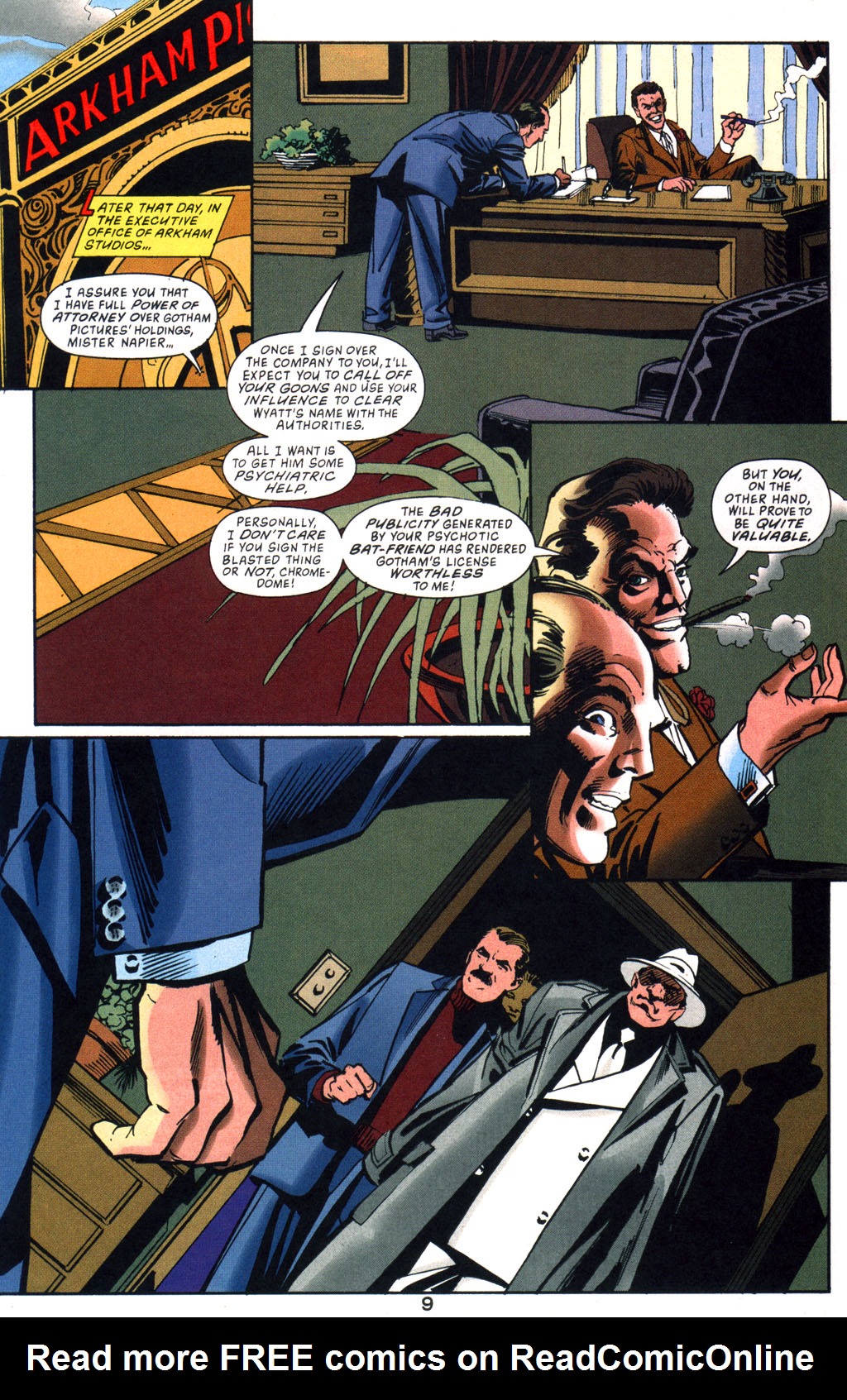 Read online Batman: Hollywood Knight comic -  Issue #3 - 10