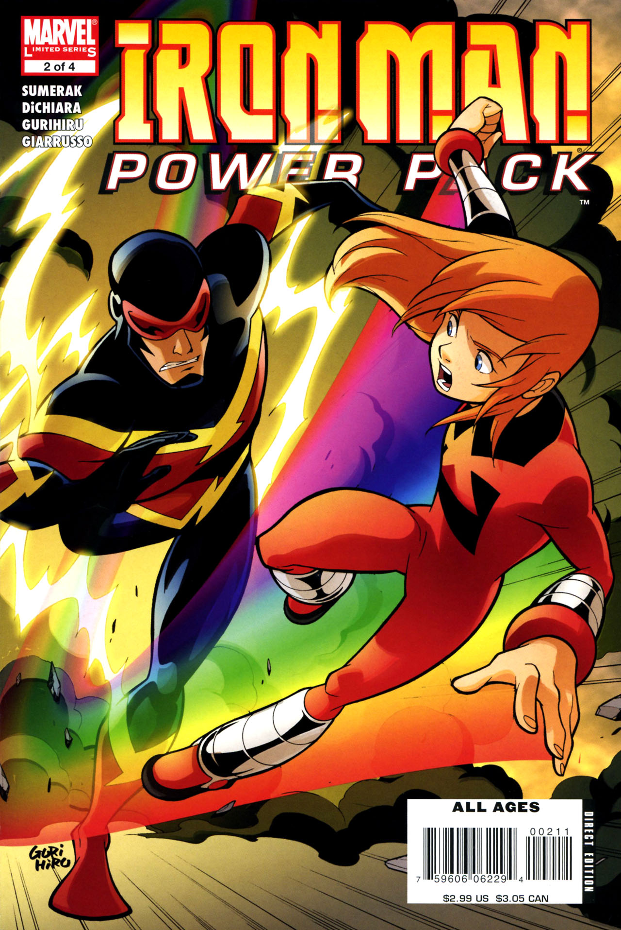 Read online Iron Man and Power Pack comic -  Issue #2 - 1