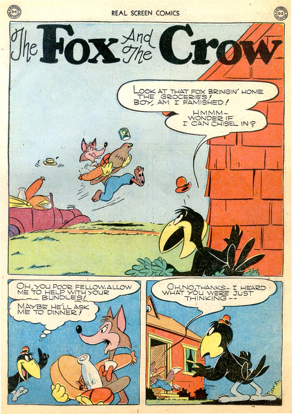 Read online Real Screen Comics comic -  Issue #16 - 27