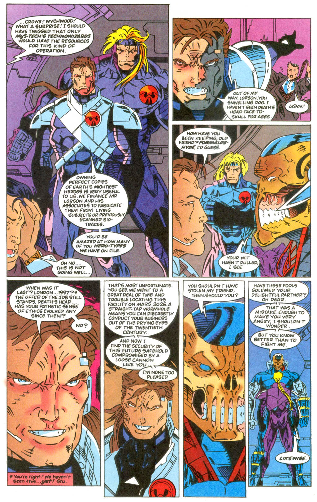 Read online Death's Head II (vol. 2) comic -  Issue #15 - 17