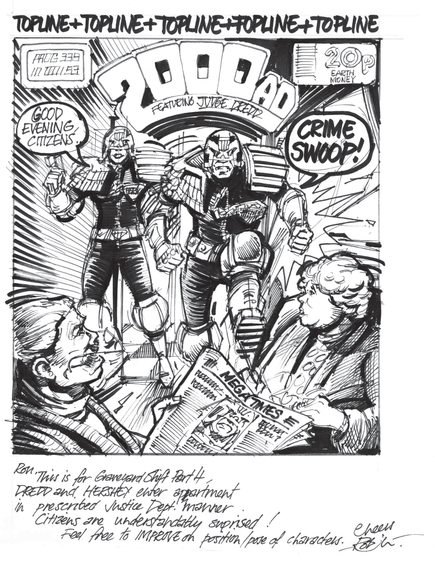 Read online Judge Dredd Megazine (Vol. 5) comic -  Issue #449 - 96