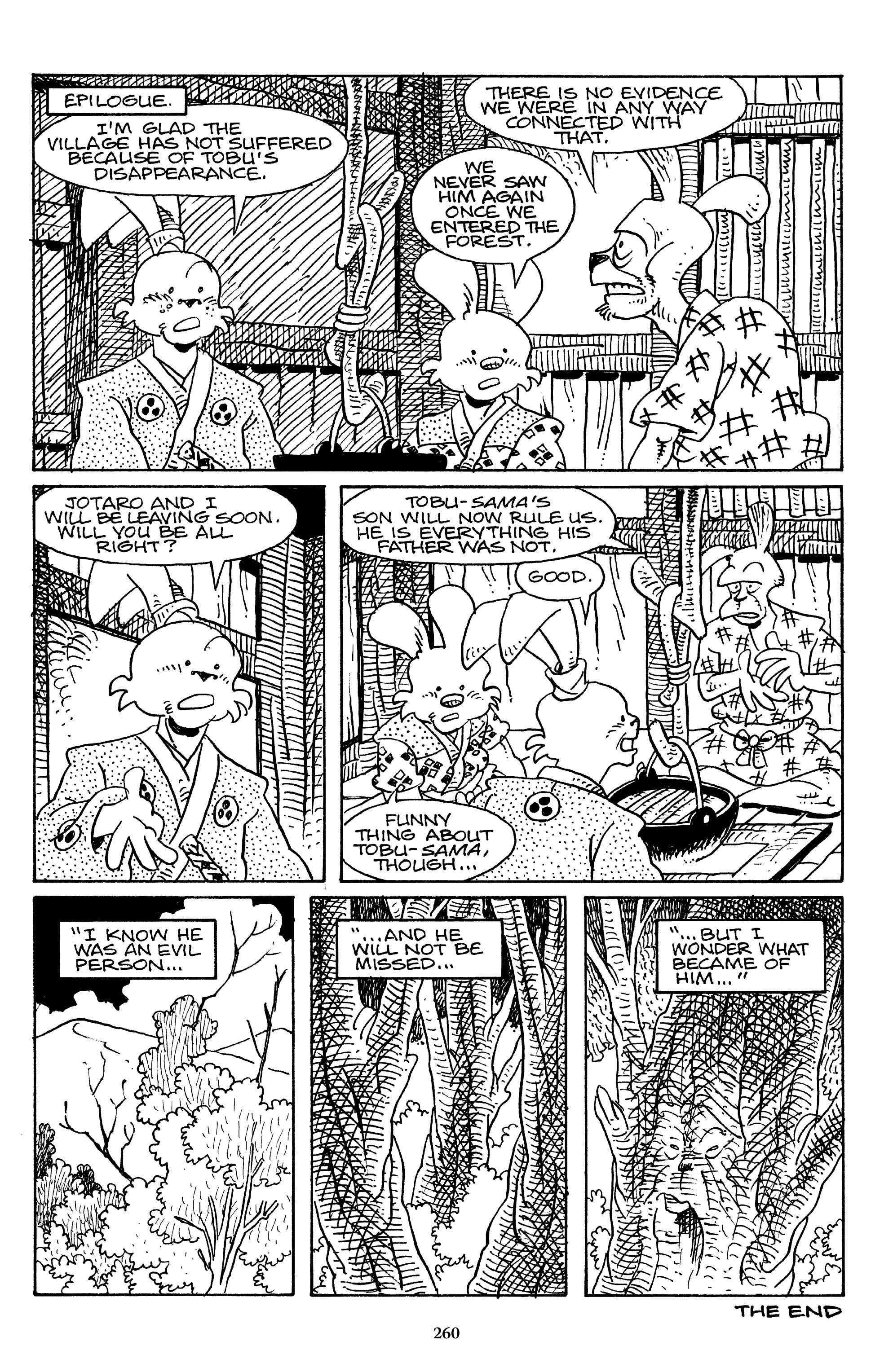 Read online The Usagi Yojimbo Saga comic -  Issue # TPB 4 - 257