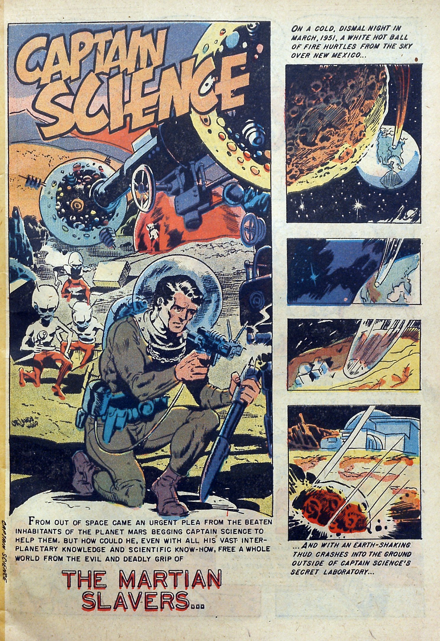 Read online Captain Science comic -  Issue #4 - 3