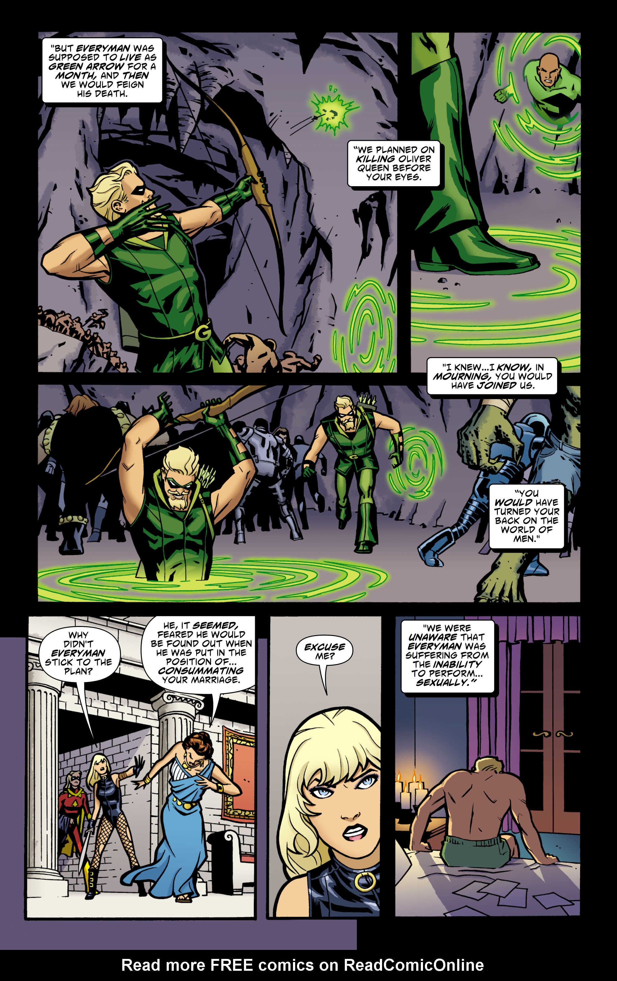 Read online Green Arrow/Black Canary comic -  Issue #3 - 11