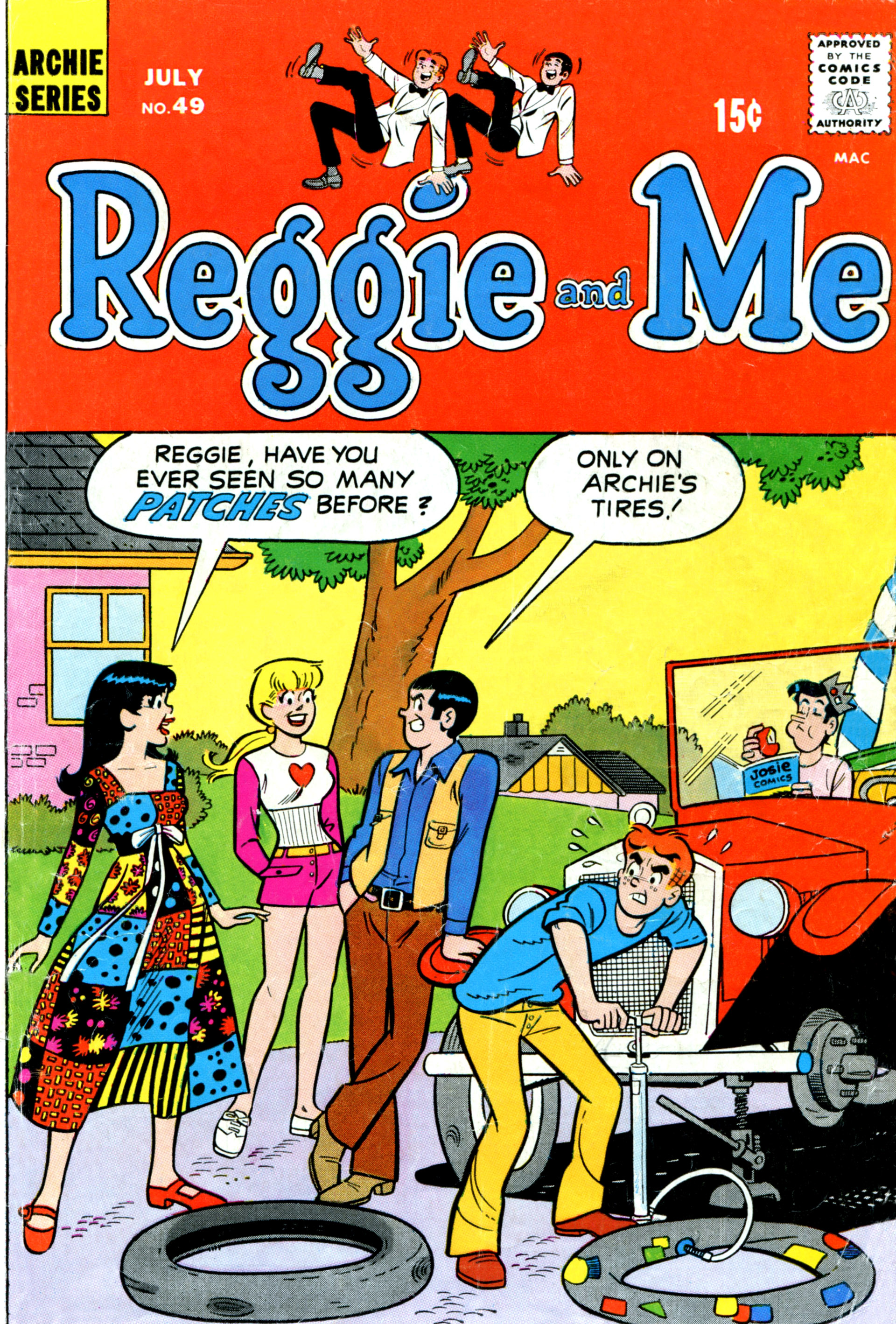 Read online Reggie and Me (1966) comic -  Issue #49 - 1