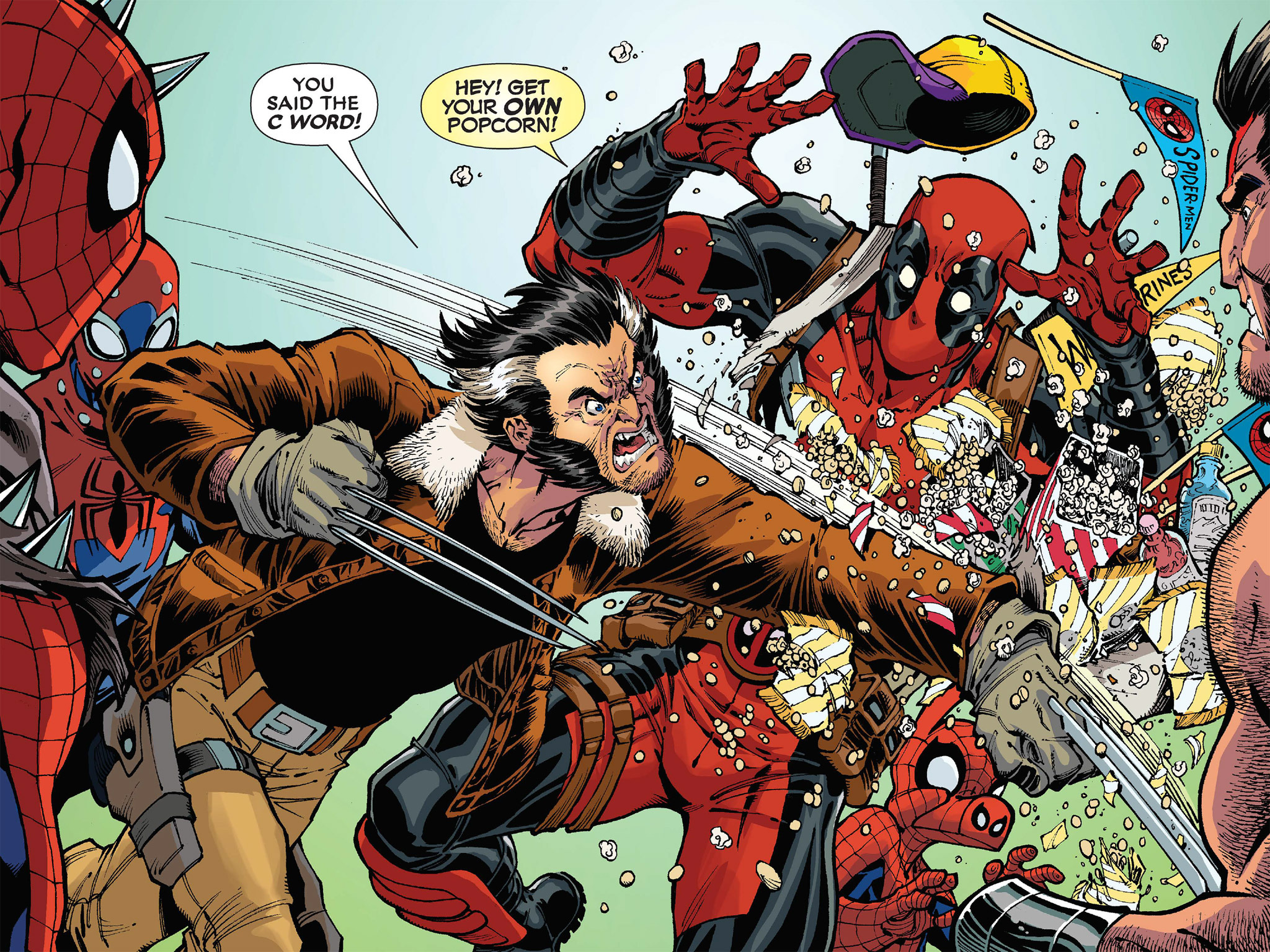 Read online Deadpool: Too Soon? Infinite Comic comic -  Issue #6 - 55