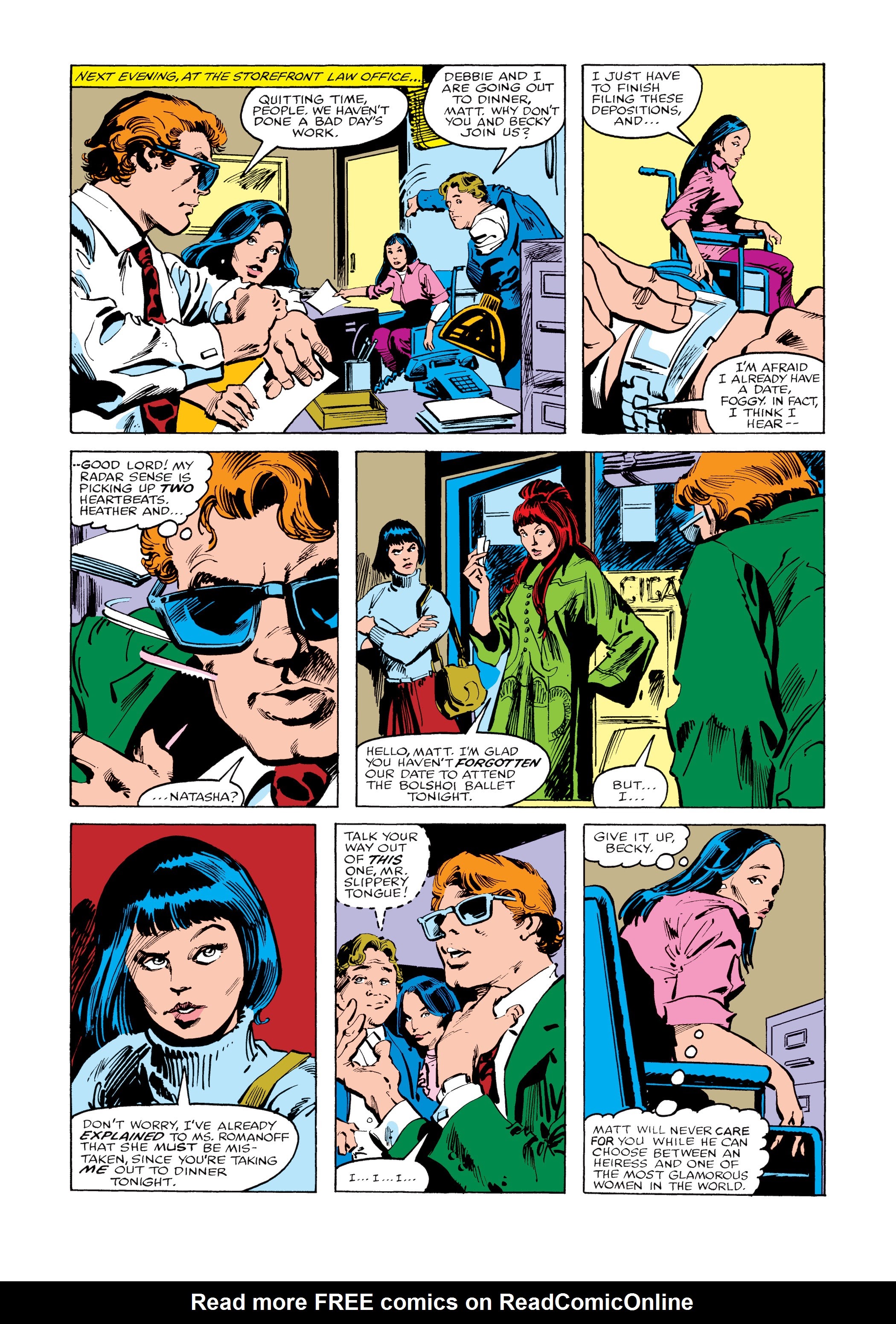 Read online Marvel Masterworks: Daredevil comic -  Issue # TPB 14 (Part 3) - 56