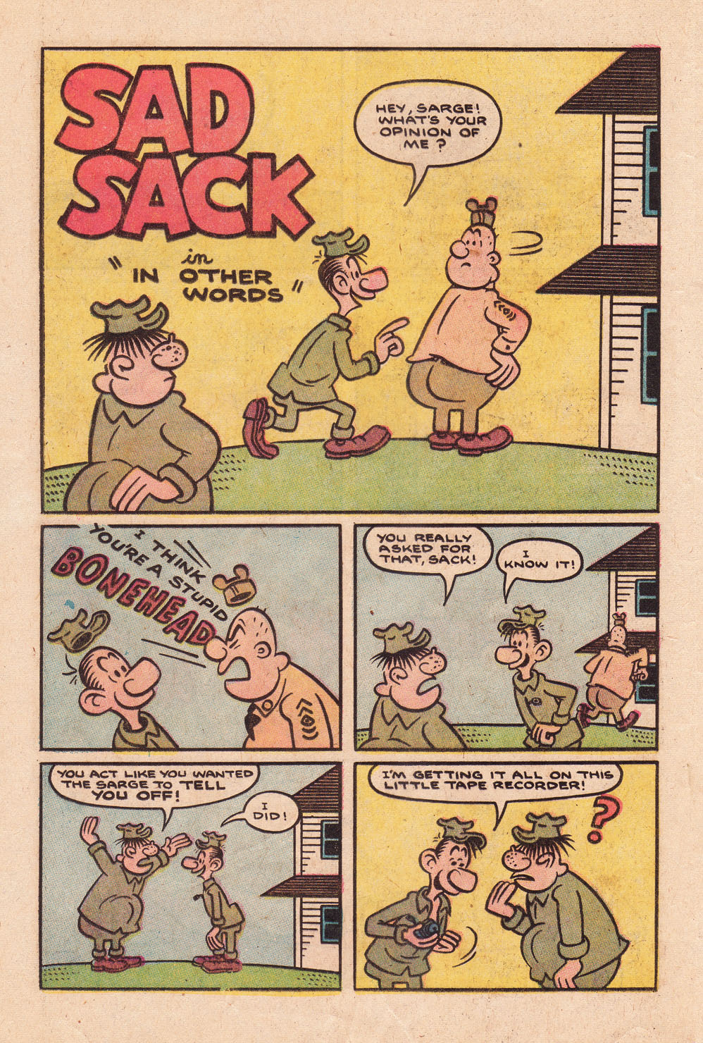 Read online Sad Sack comic -  Issue #238 - 12