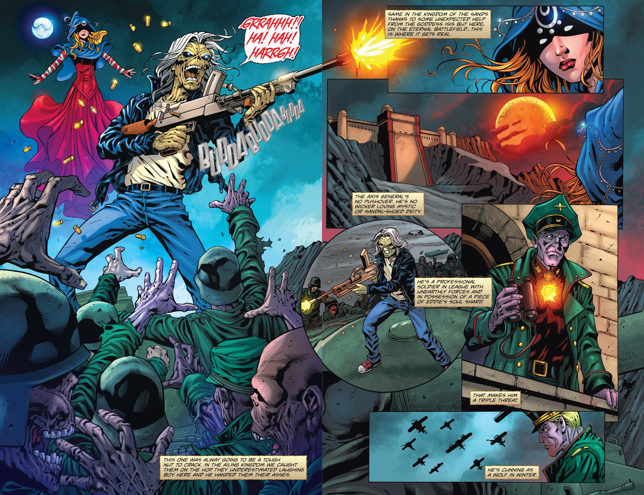 Read online Iron Maiden: Legacy of the Beast comic -  Issue #3 - 6