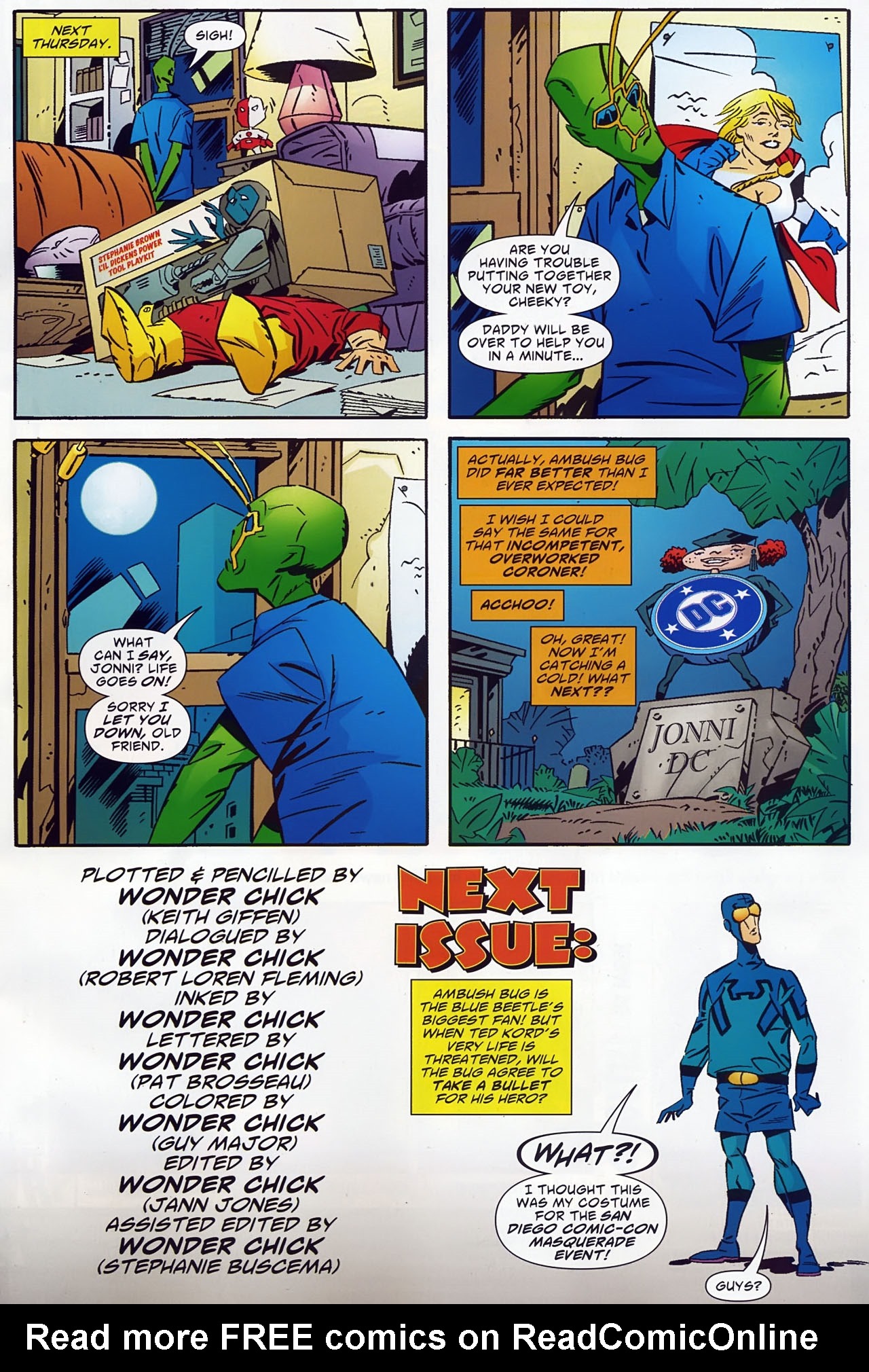Read online Ambush Bug: Year None comic -  Issue #1 - 23