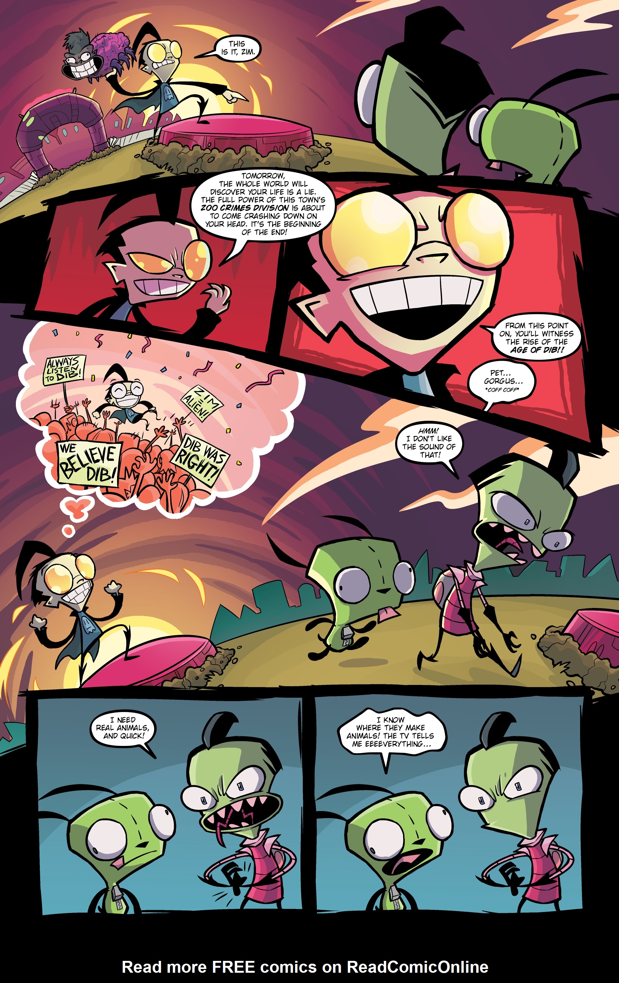 Read online Invader Zim comic -  Issue # _TPB 4 - 93