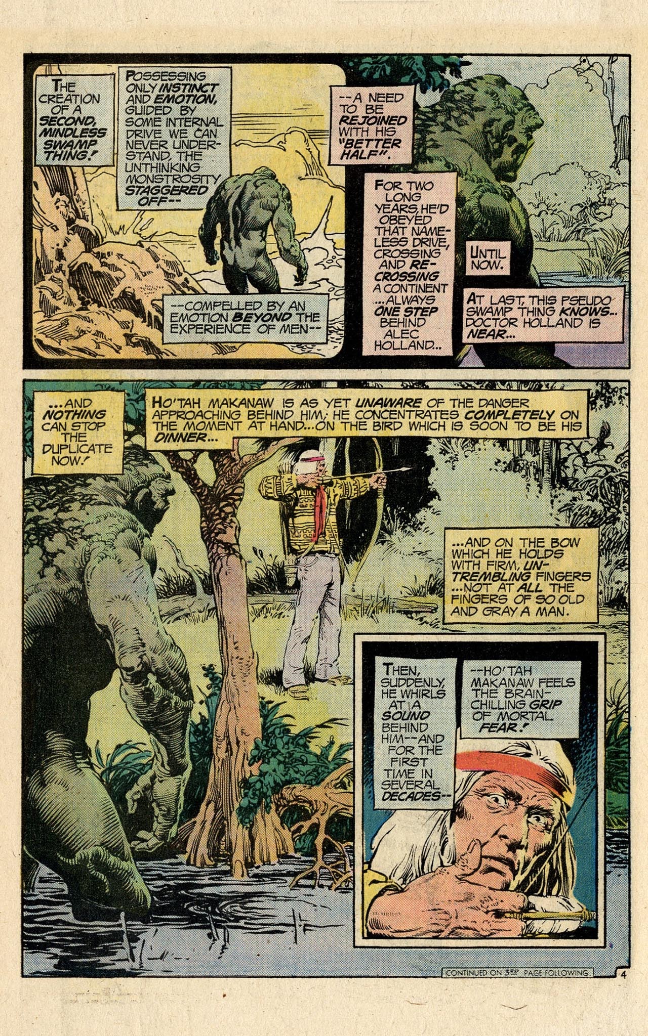 Read online Swamp Thing (1972) comic -  Issue #19 - 6