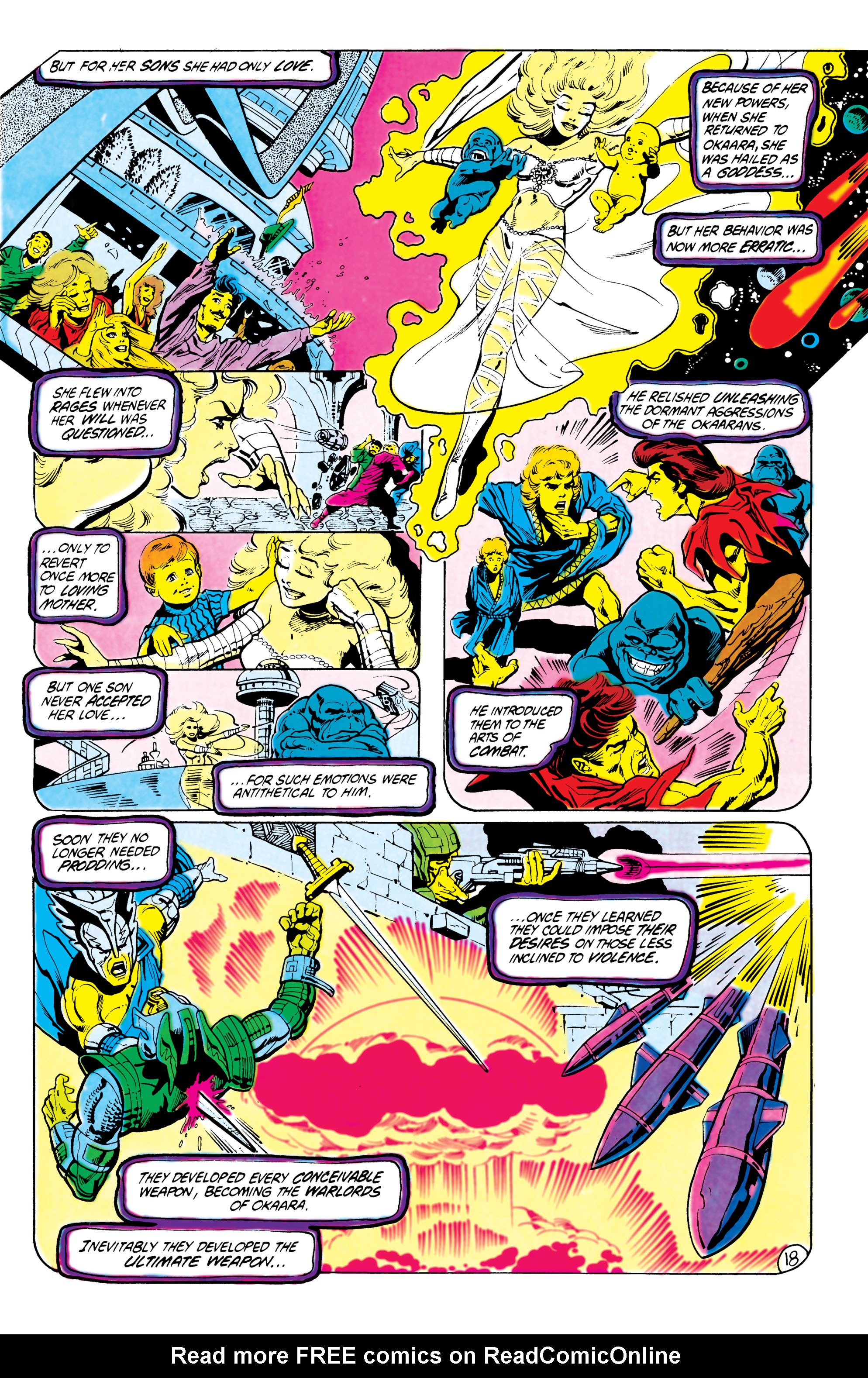 Read online The Omega Men (1983) comic -  Issue #7 - 19