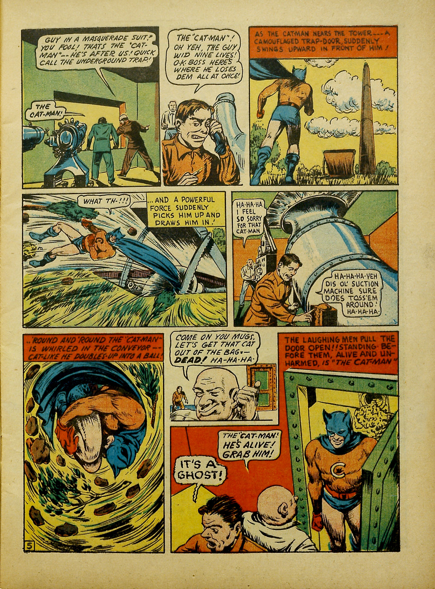 Read online Cat-Man Comics comic -  Issue #1 - 7