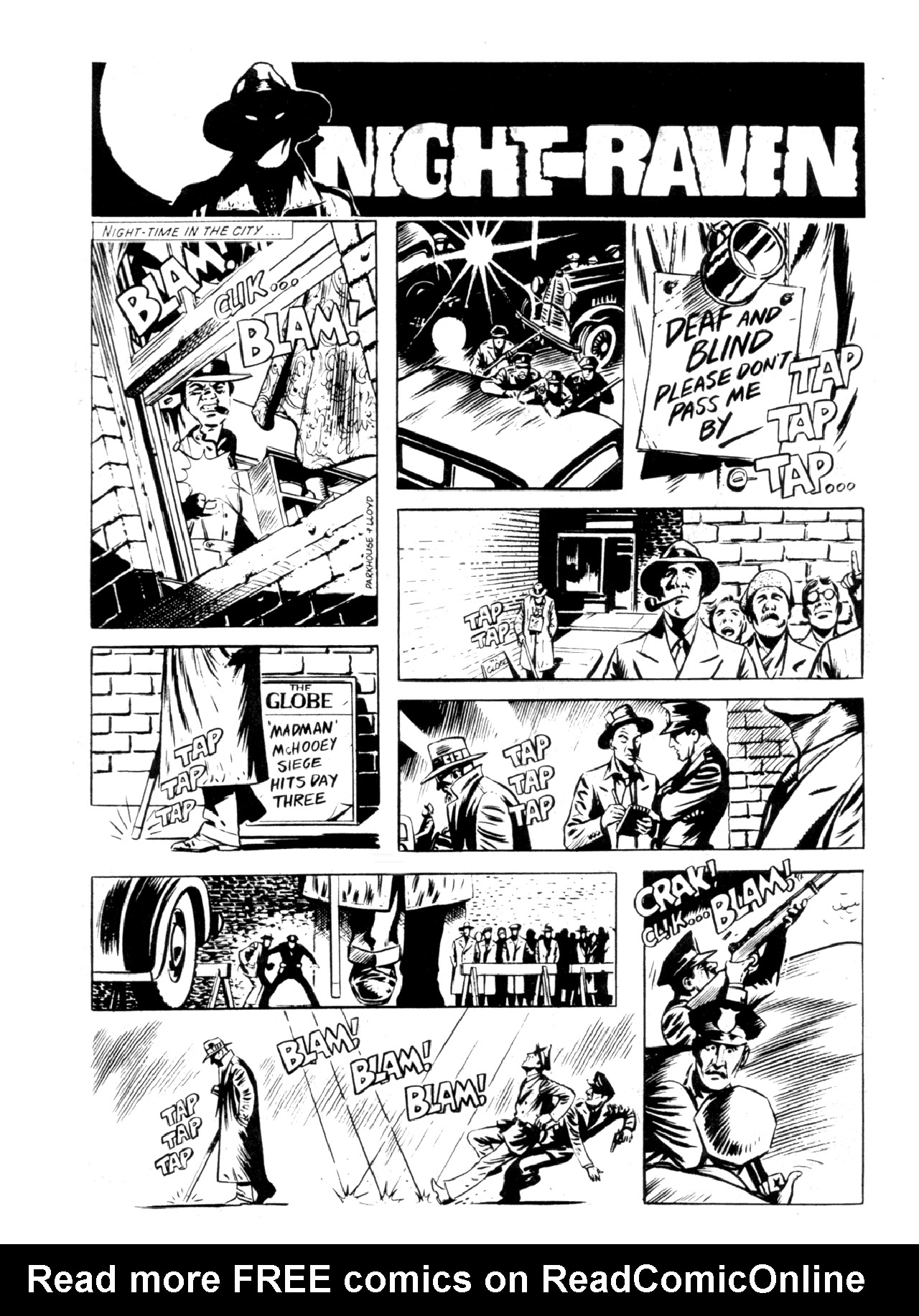 Read online Marvel Graphic Novel comic -  Issue #5 Night Raven - Collected Stories - 5