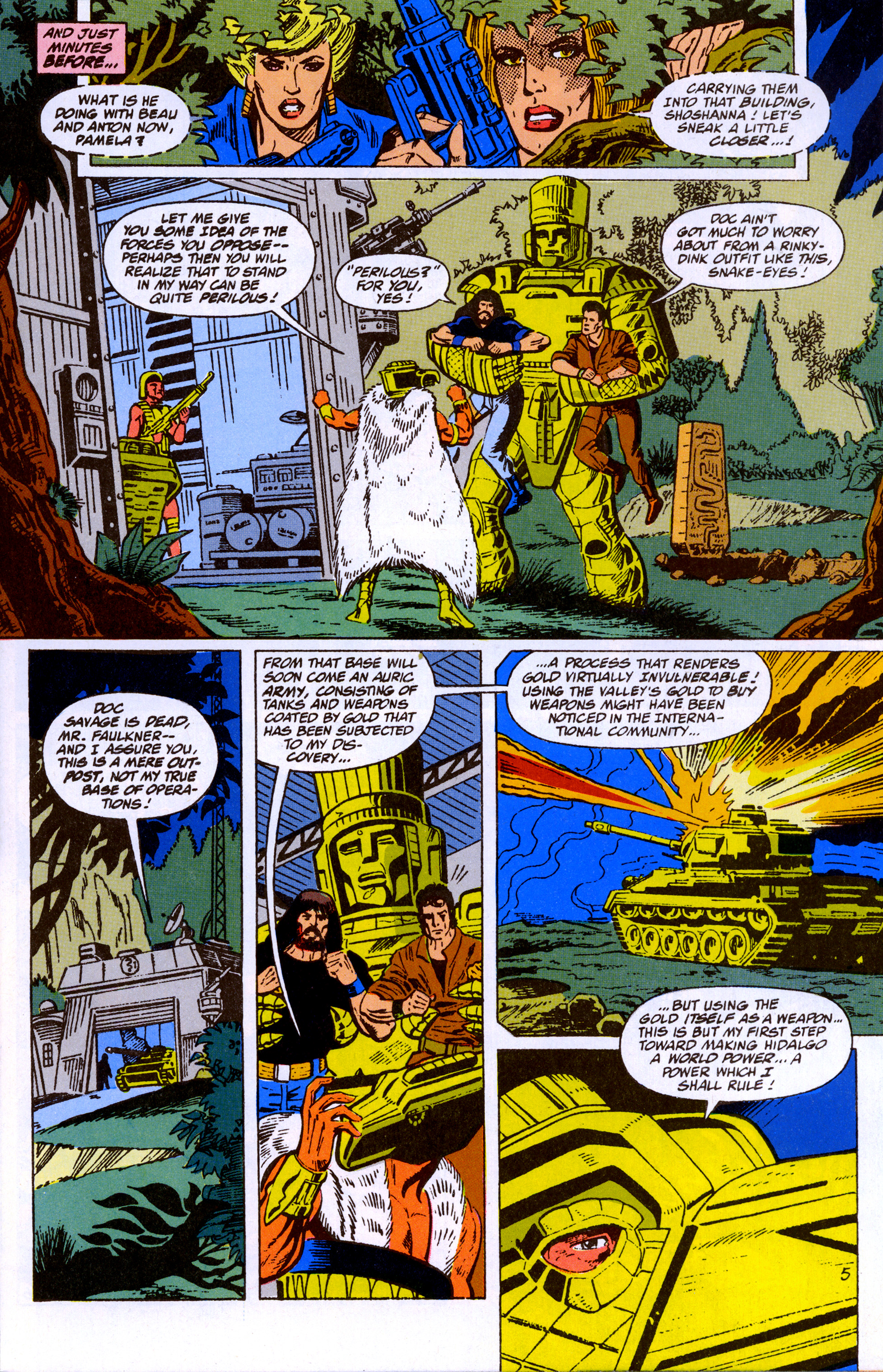 Read online Doc Savage (1988) comic -  Issue #10 - 7