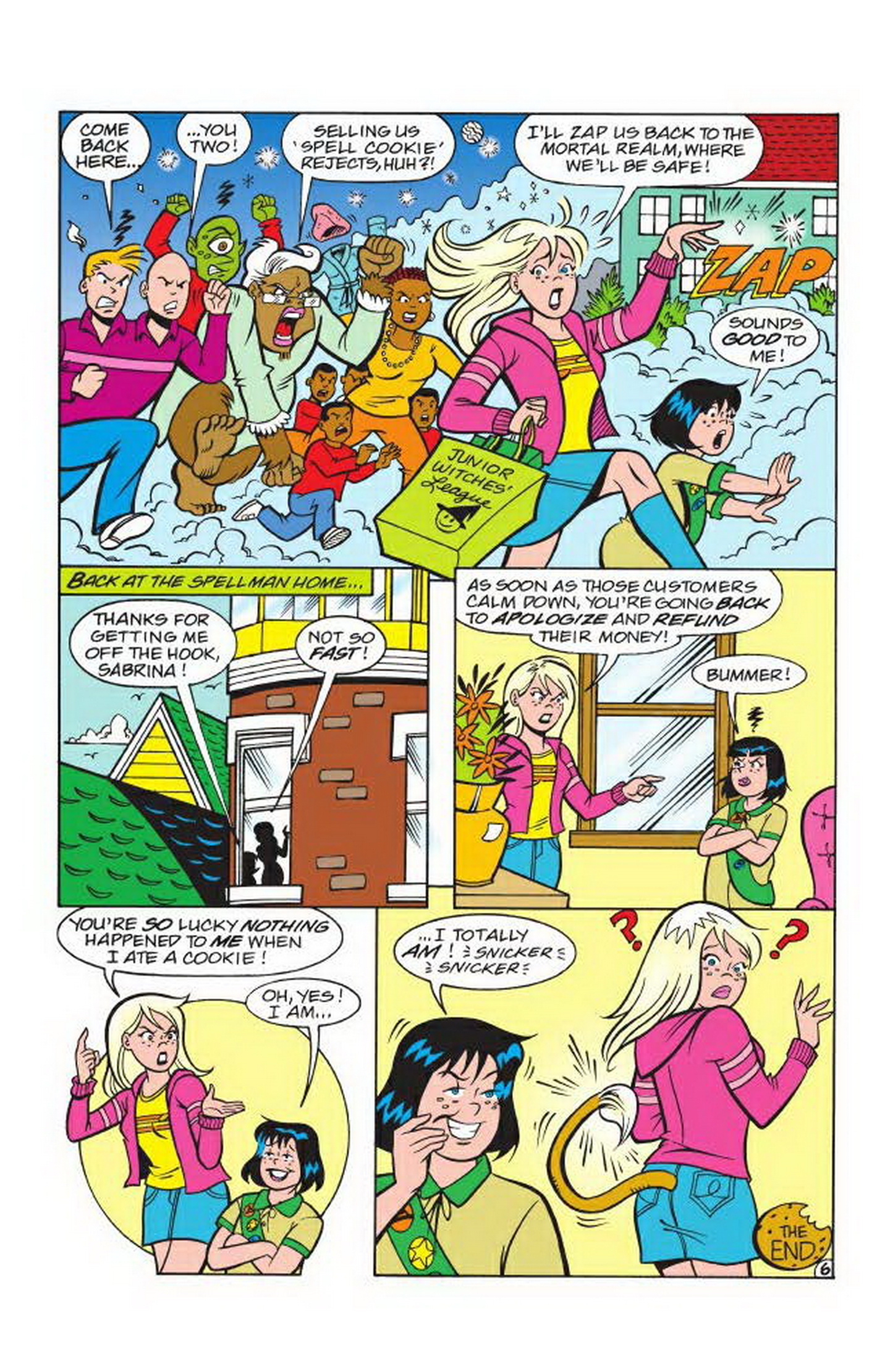 Read online Sabrina the Teenage Witch: 50 Magical Stories comic -  Issue # TPB (Part 3) - 53
