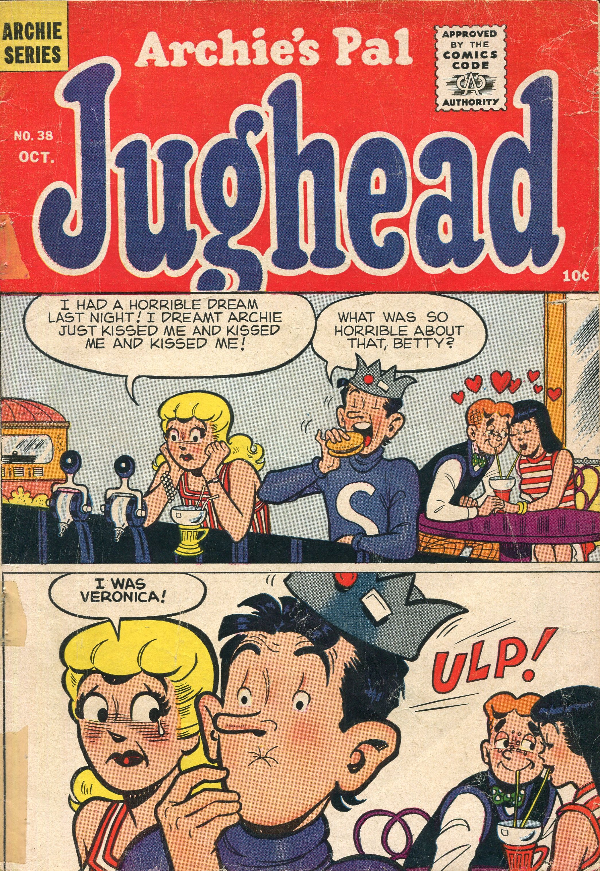 Read online Archie's Pal Jughead comic -  Issue #38 - 1