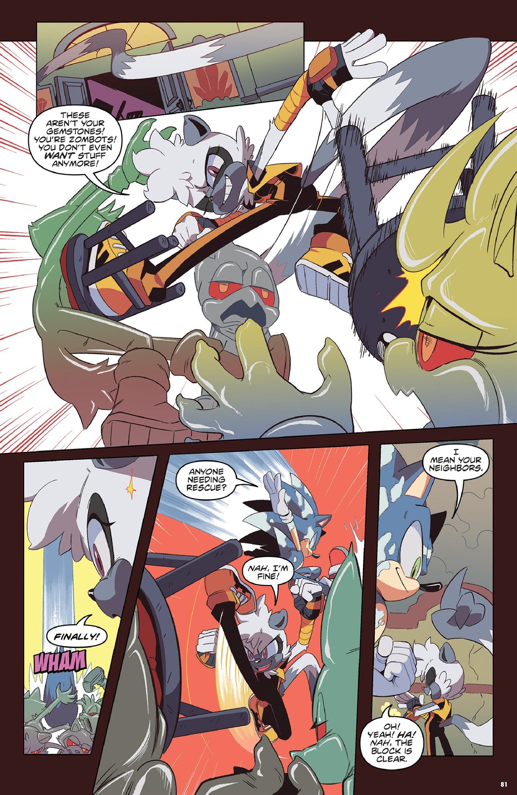 Read online Sonic the Hedgehog (2018) comic -  Issue # _The IDW Collection 3 (Part 1) - 81