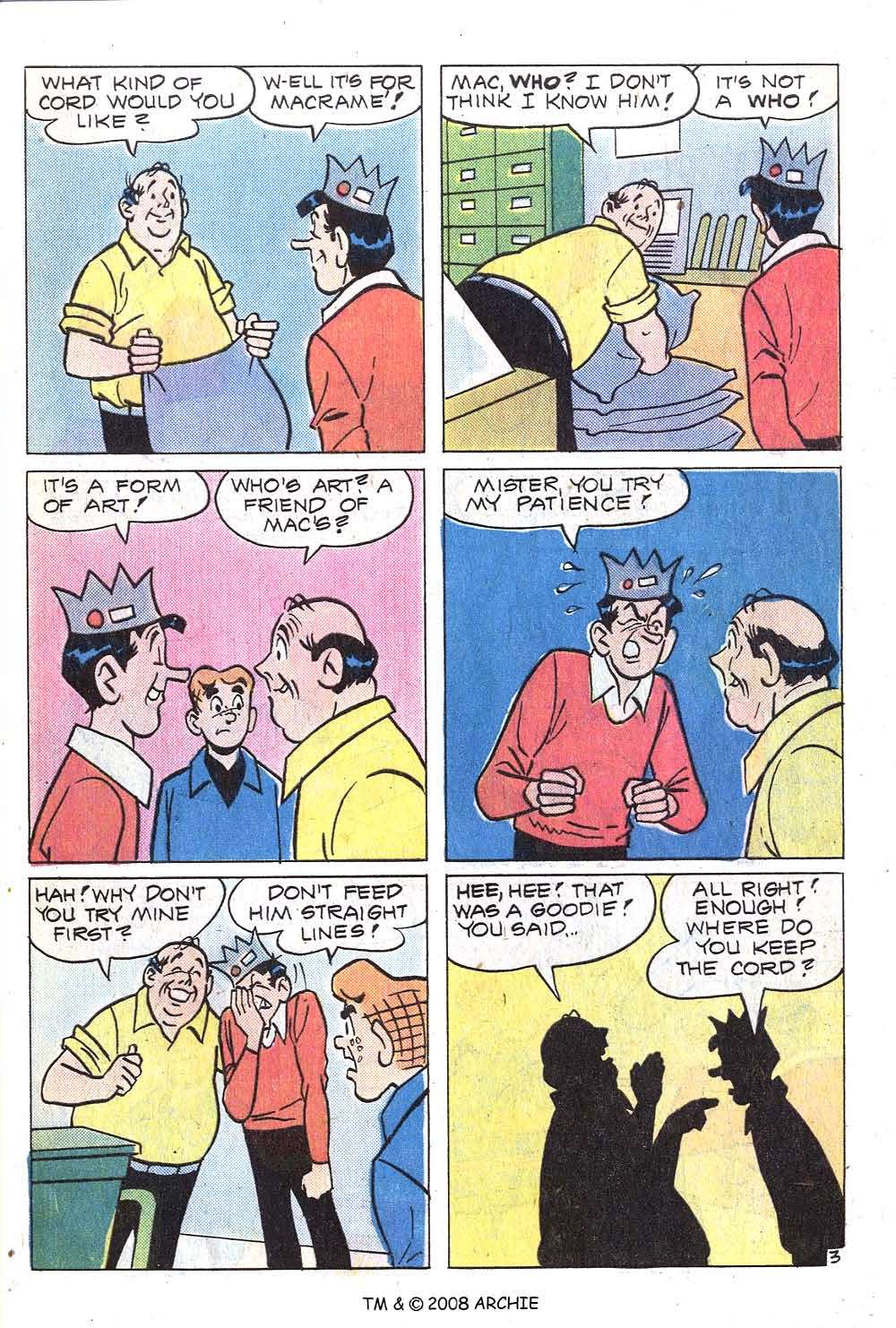 Read online Jughead (1965) comic -  Issue #265 - 5