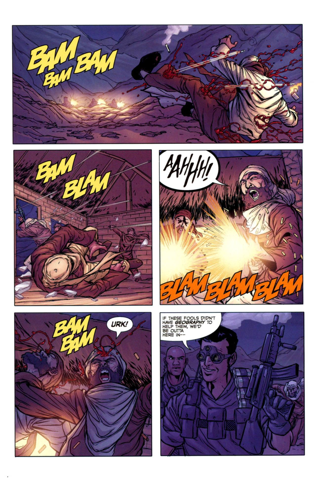 Read online Predators (2010) comic -  Issue #1 - 5