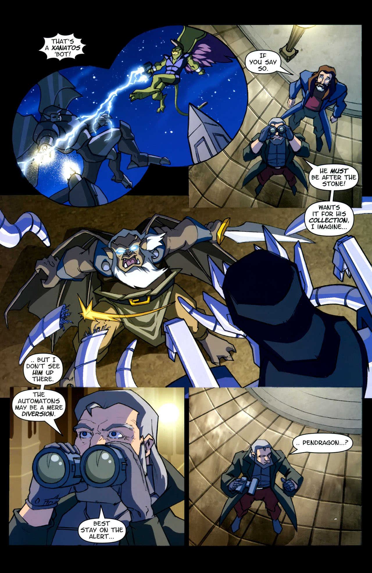 Read online Gargoyles (2006) comic -  Issue #8 - 14