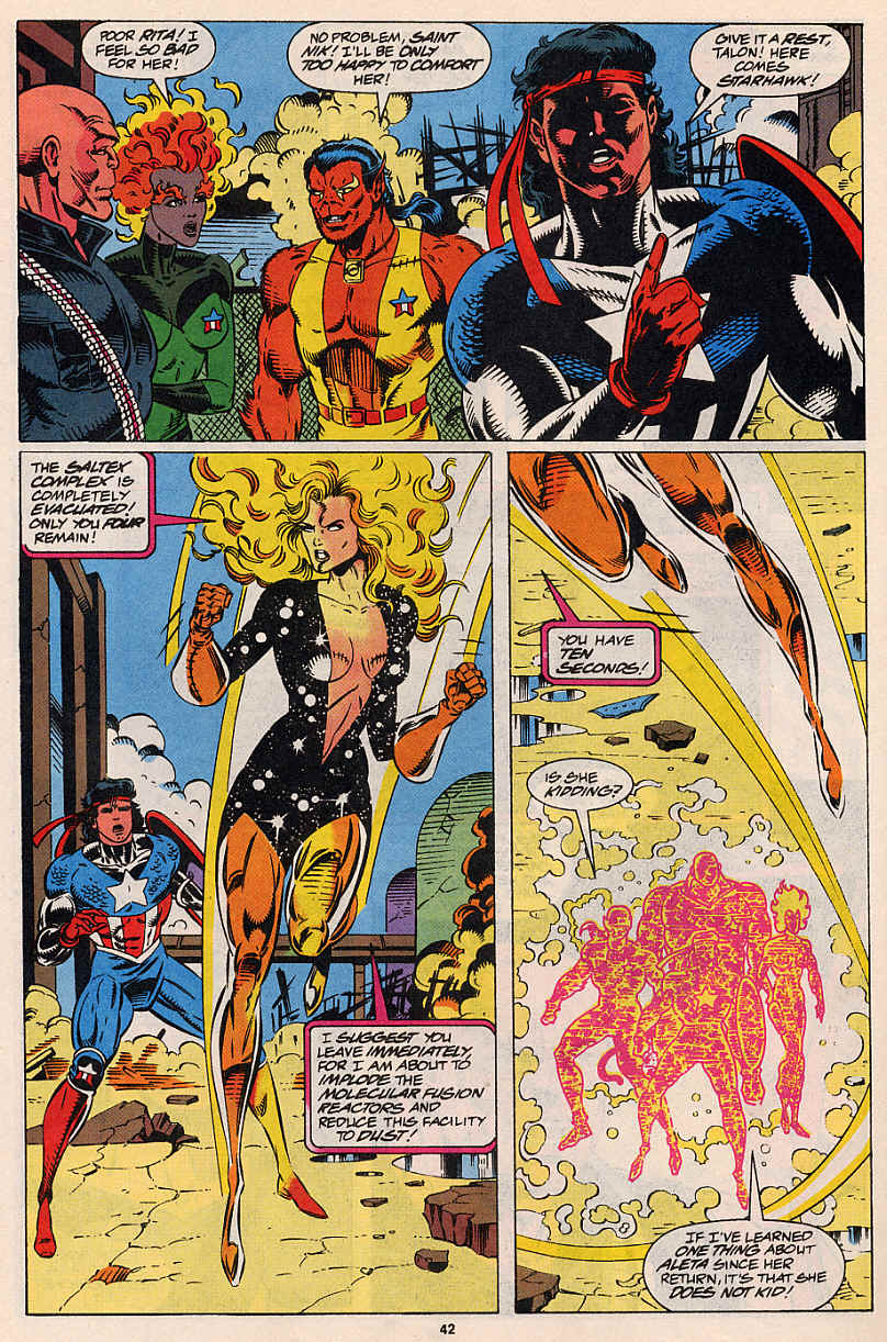 Read online Guardians of the Galaxy (1990) comic -  Issue #39 - 35