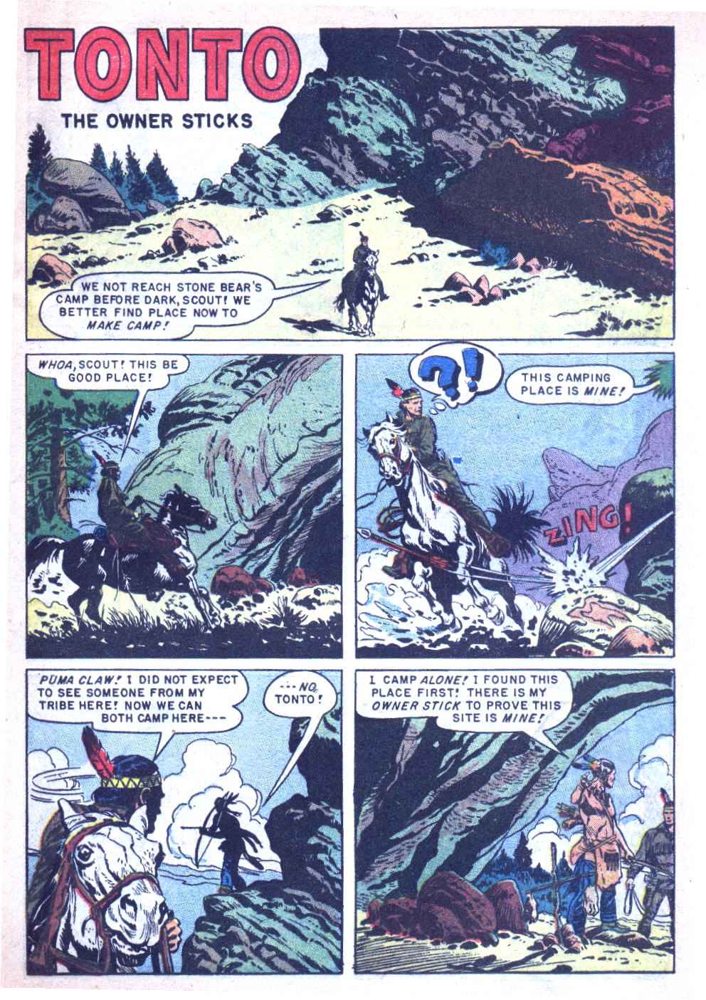 Read online Lone Ranger's Companion Tonto comic -  Issue #29 - 25
