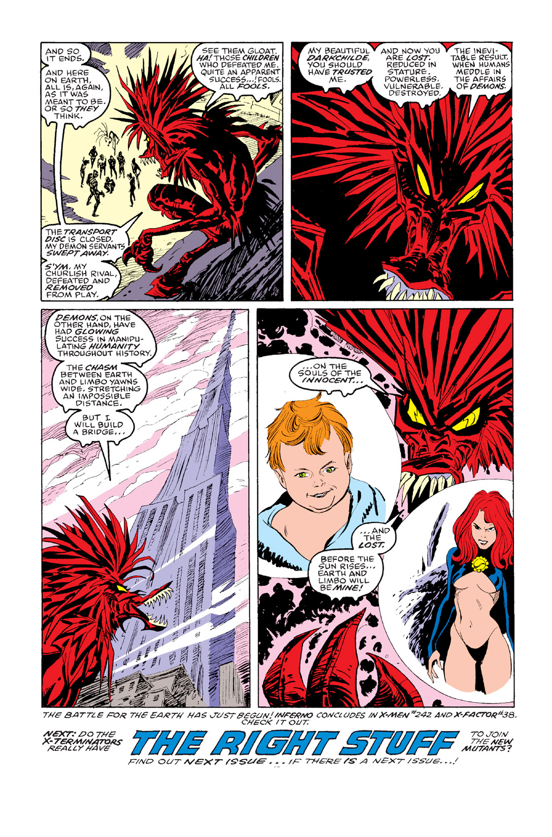 Read online X-Men: Inferno comic -  Issue # TPB Inferno - 390