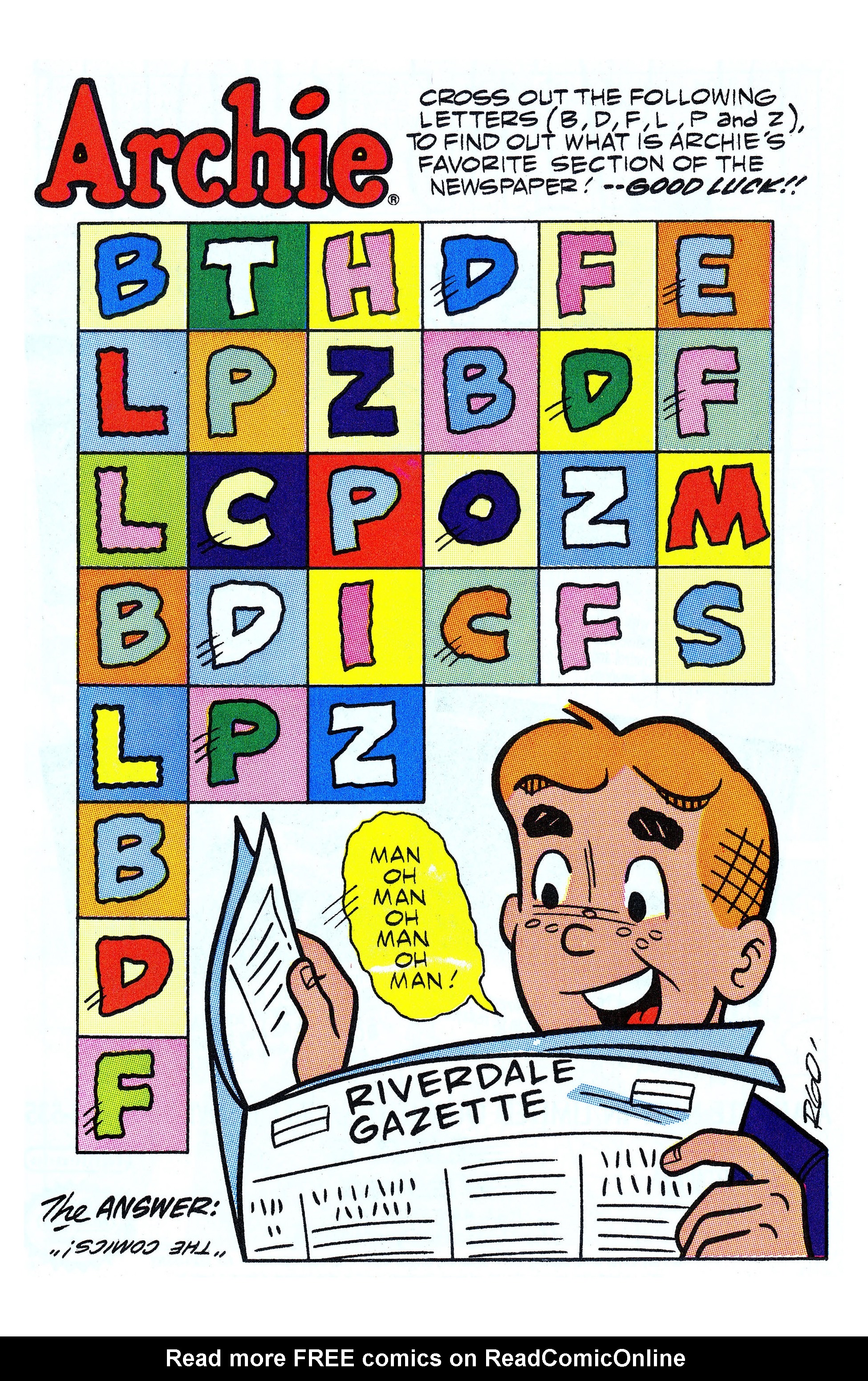 Read online Archie (1960) comic -  Issue #396 - 8