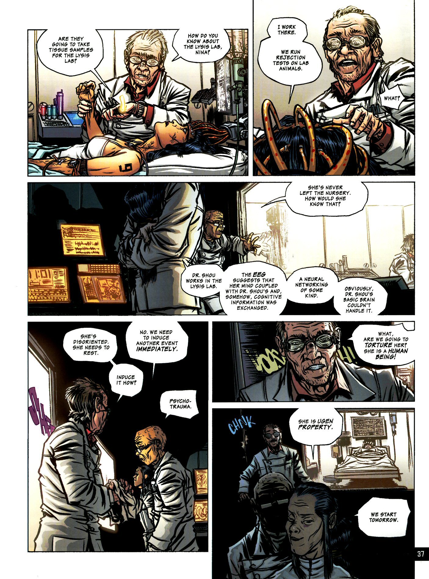 Read online Fluorescent Black comic -  Issue # TPB (Part 1) - 34